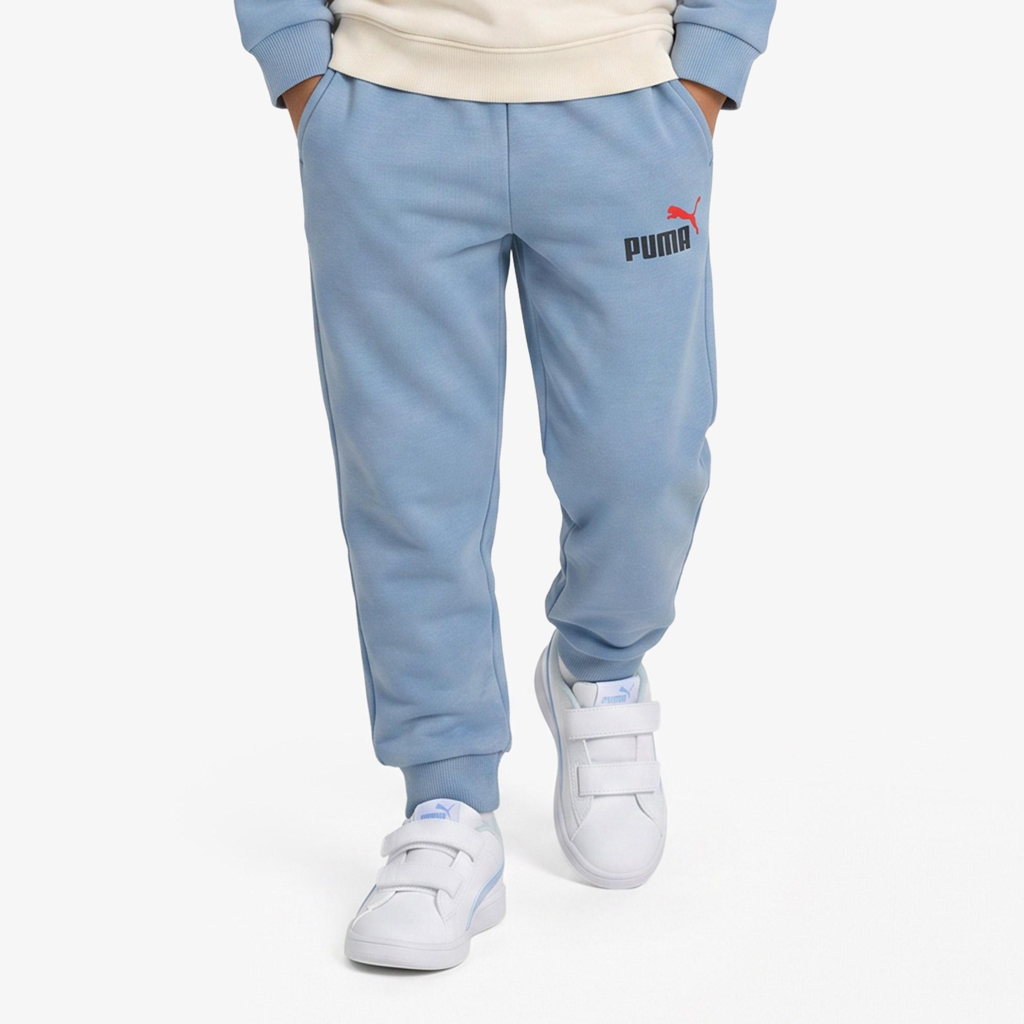 Puma Minicats Little Runners Çocuk Krem Eşofman Takımı