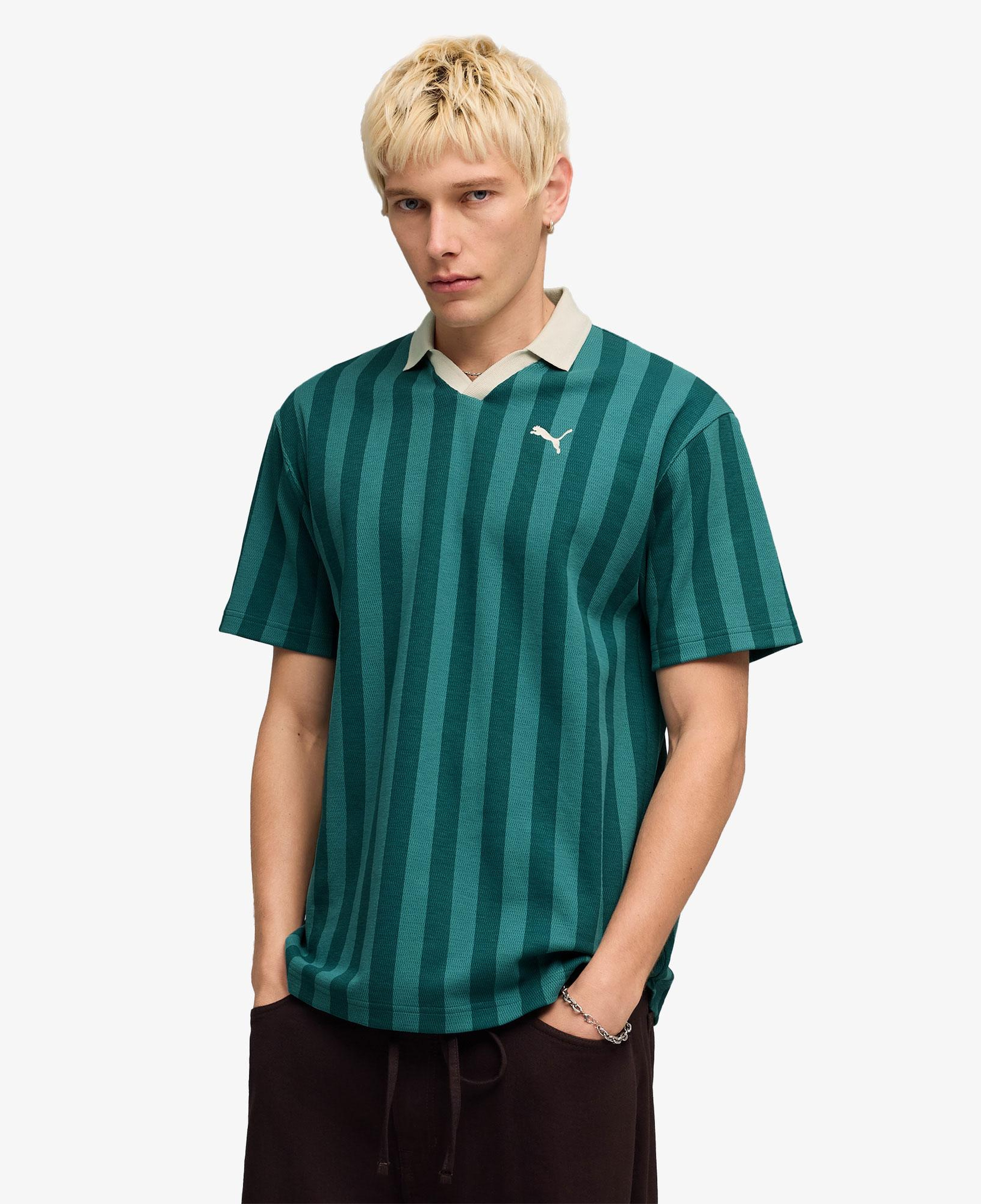 Puma Class Pinnacle  Erkek Yeşil T-Shirt