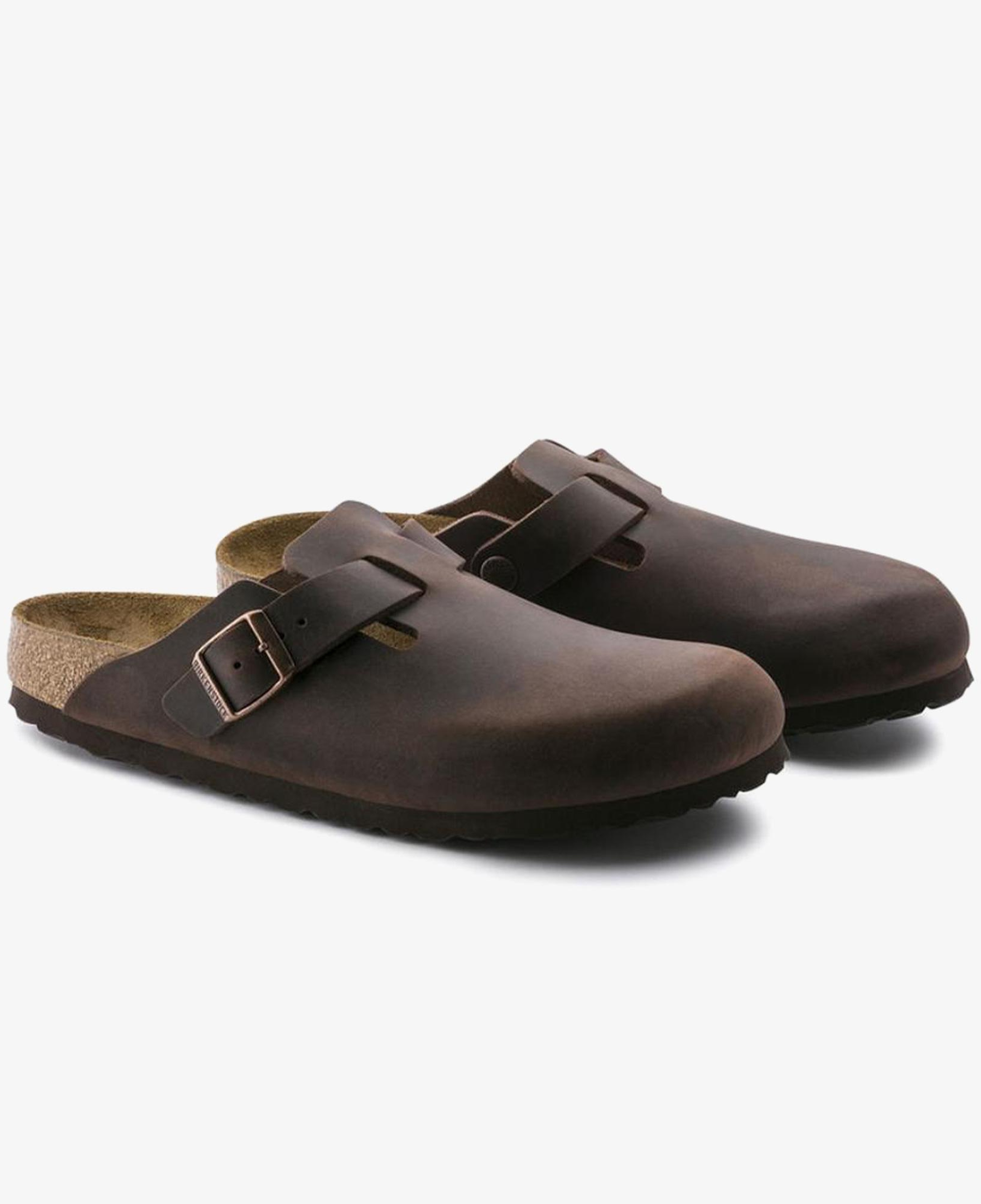 Birkenstock Nautral Leather Oiled Unisex Kahverengi Terlik