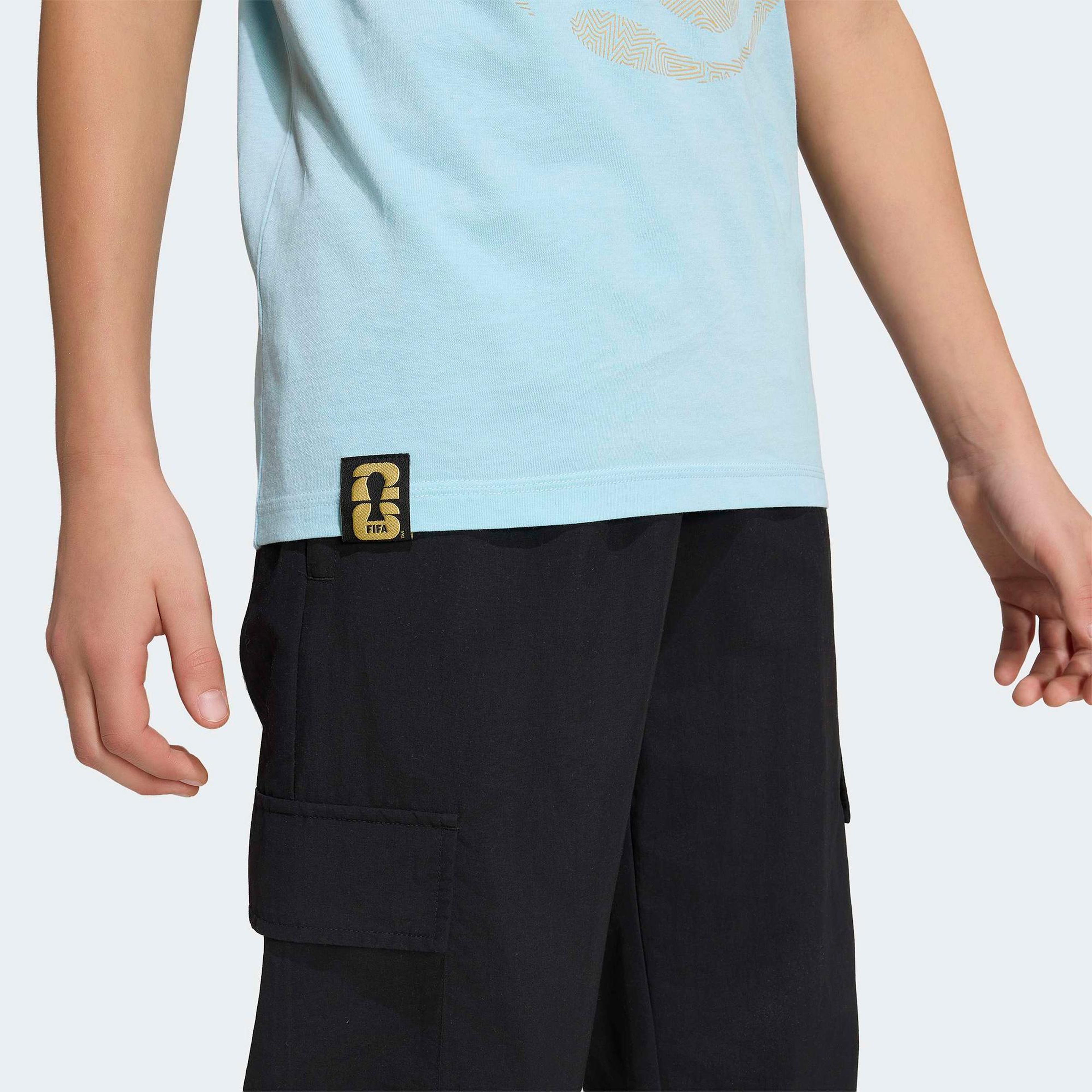 adidas Arg Olp Çocuk Mavi T-Shirt