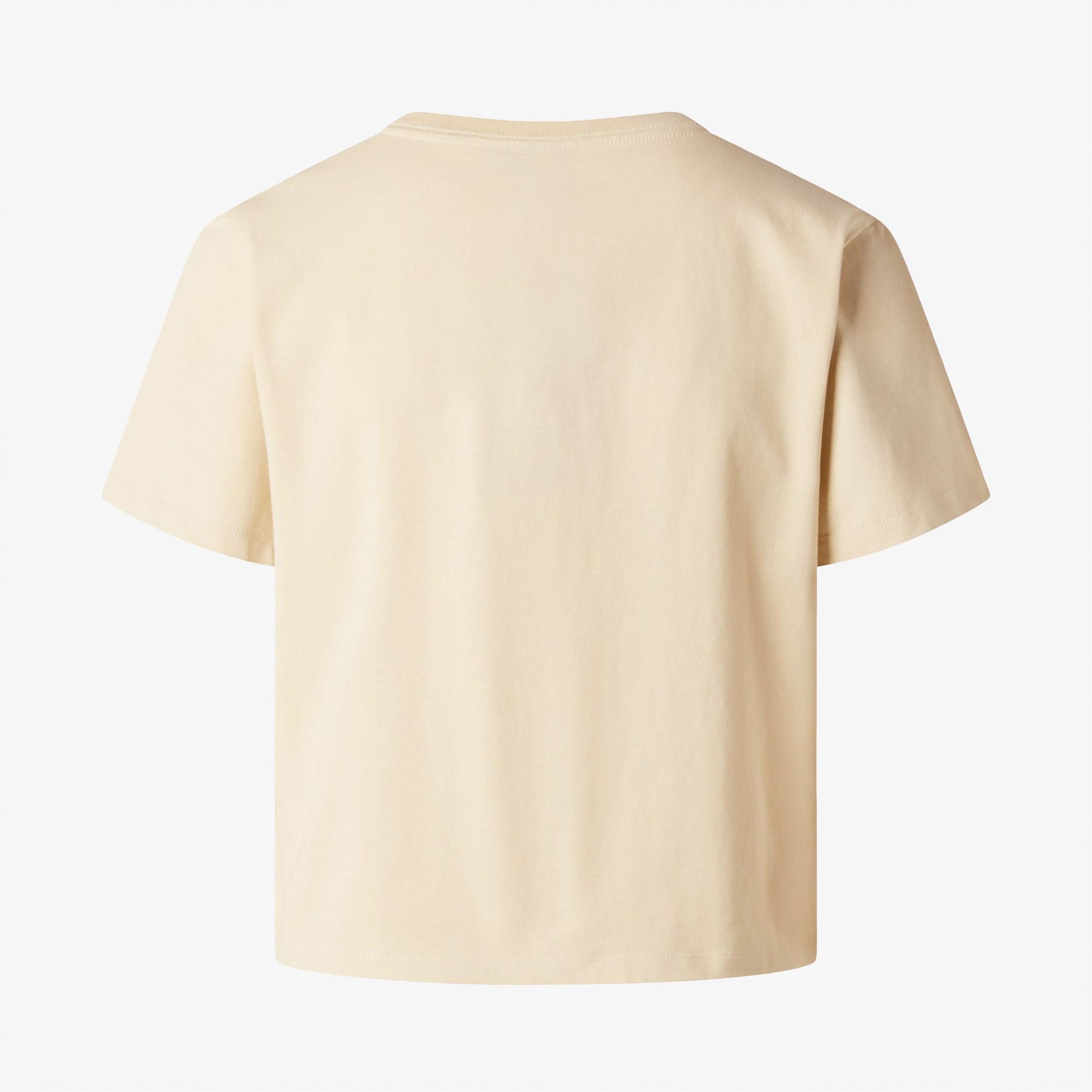 The North Face Essential Light Wide Leg Kadın Krem T-Shirt