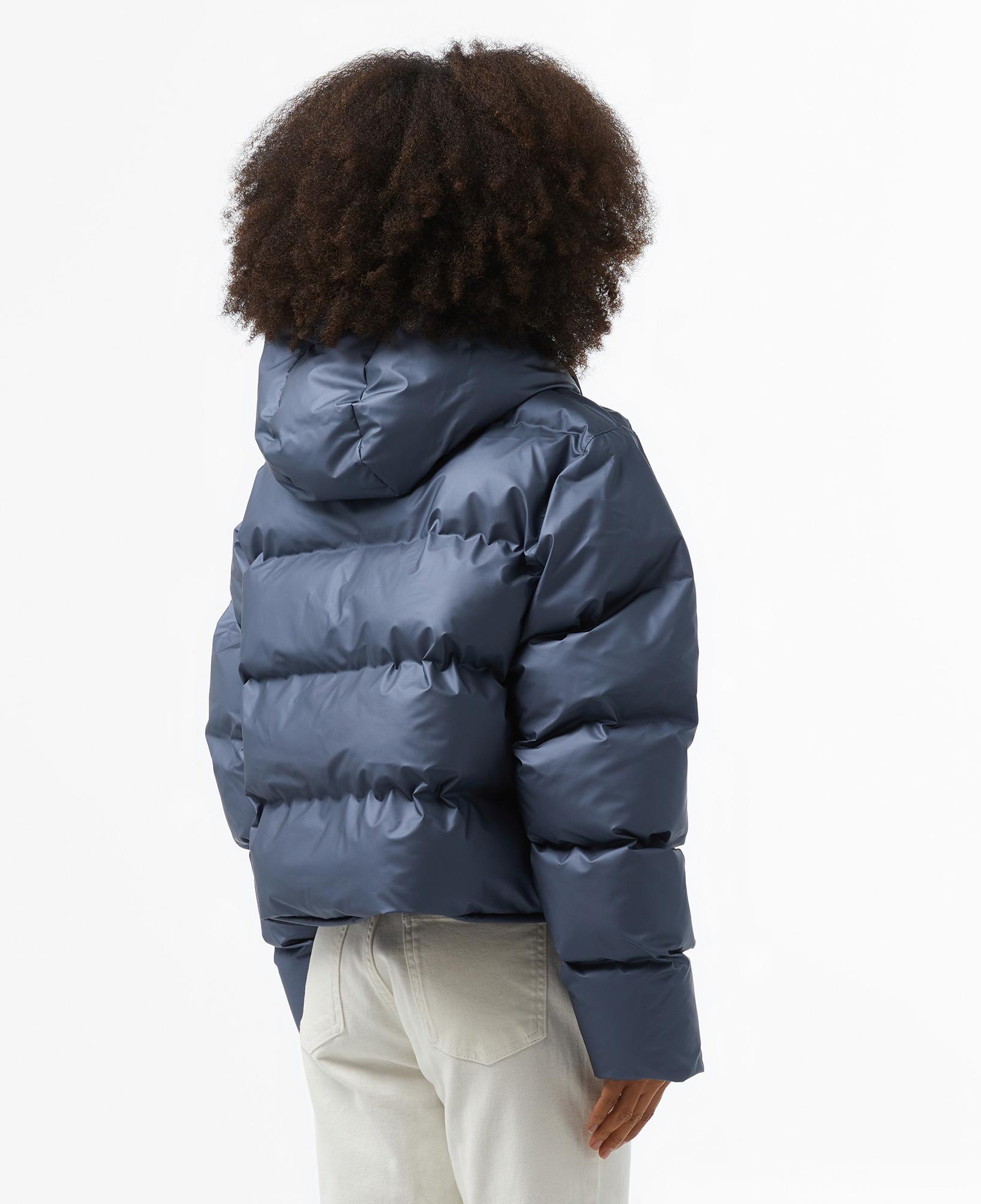 Rains Alta Short Puffer Kadın Lacivert Mont