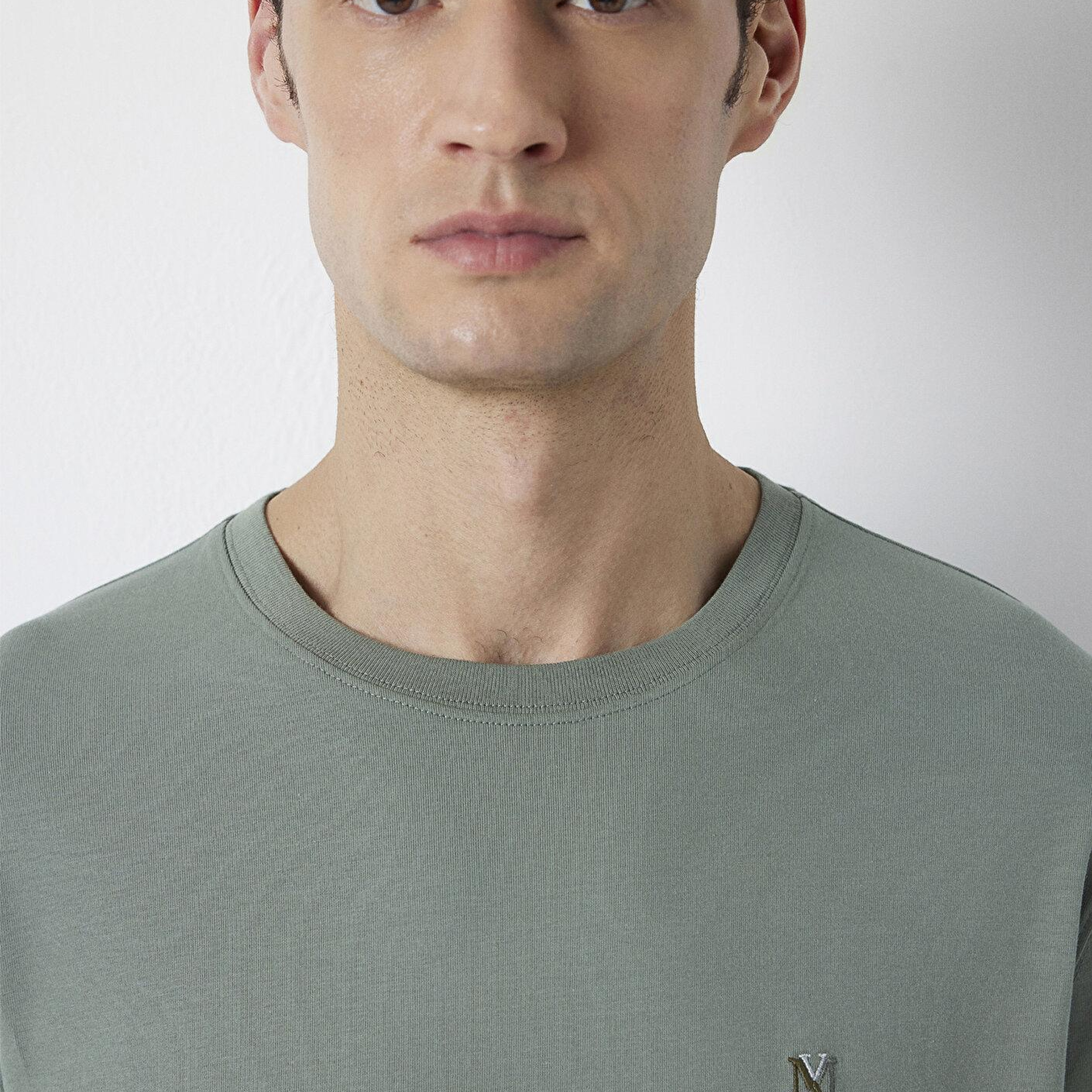 Mavi Haki Basic Tişört Regular Fit / Normal Kesim 0612736-80692
