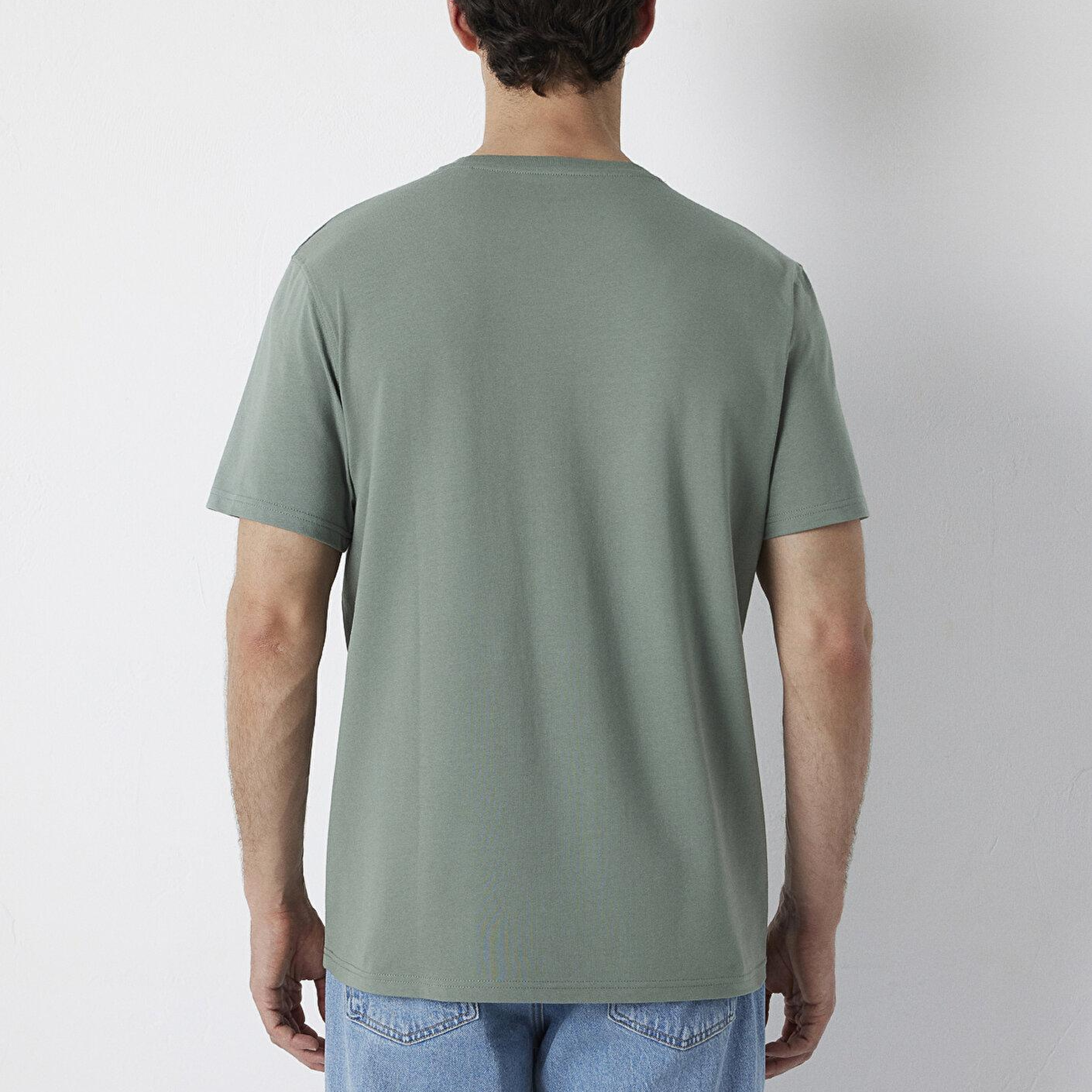 Mavi Haki Basic Tişört Regular Fit / Normal Kesim 0612736-80692