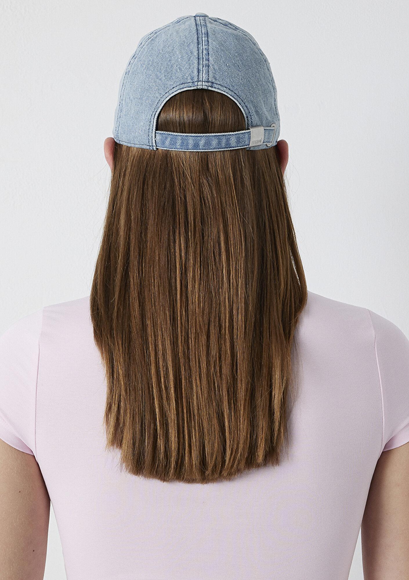 Mavi Mavi Nakışlı Denim Şapka 1914112-91503