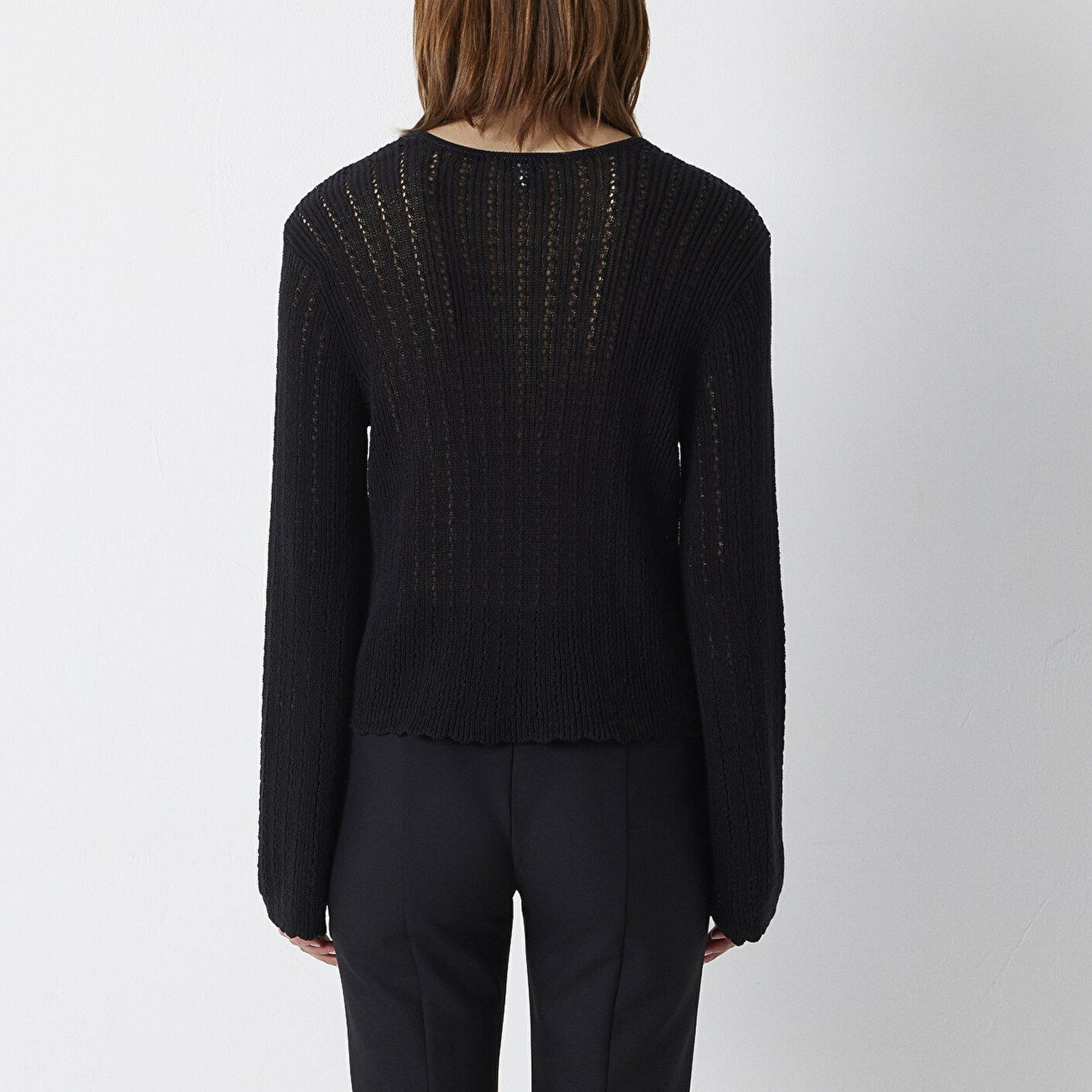 Mavi Siyah Kazak Boxy Fit 1710954-900