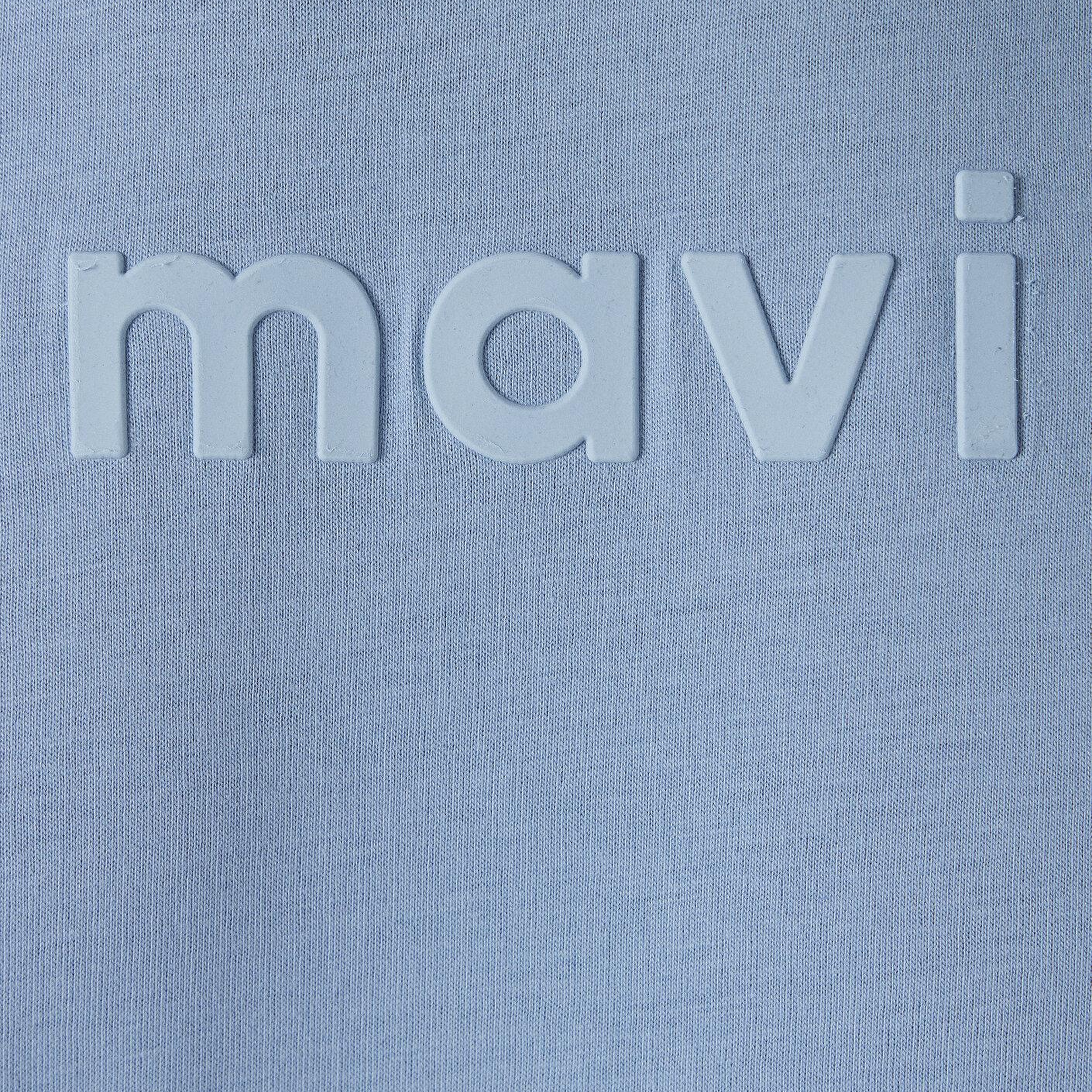 Mavi Mavi Logo Baskılı Mavi Tişört Regular Fit / Normal Kesim 0612732-70731