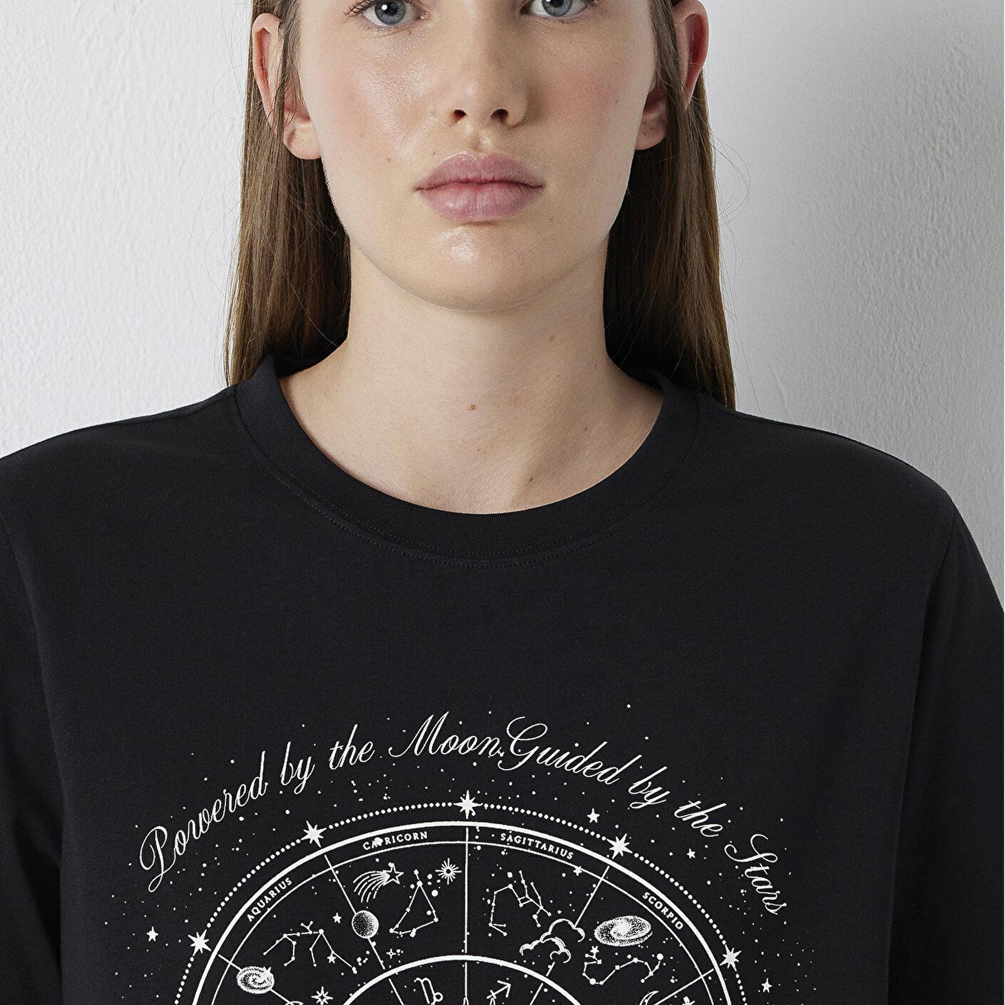 Mavi Astroloji Baskılı Mor Tişört Regular Fit / Normal Kesim 1614167-900