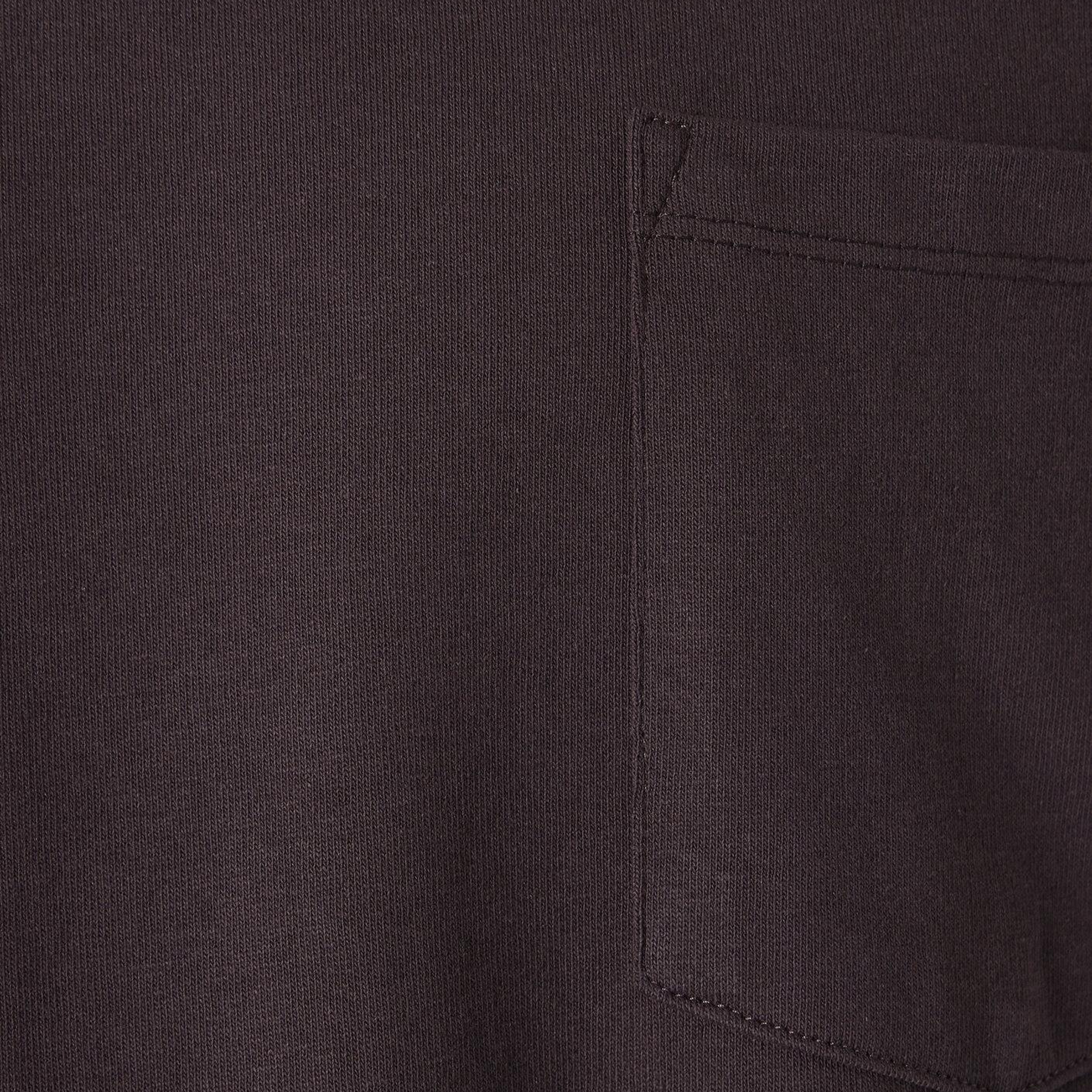 Mavi Kahverengi Basic Tişört Loose Fit / Bol Rahat Kesim 066248-88083