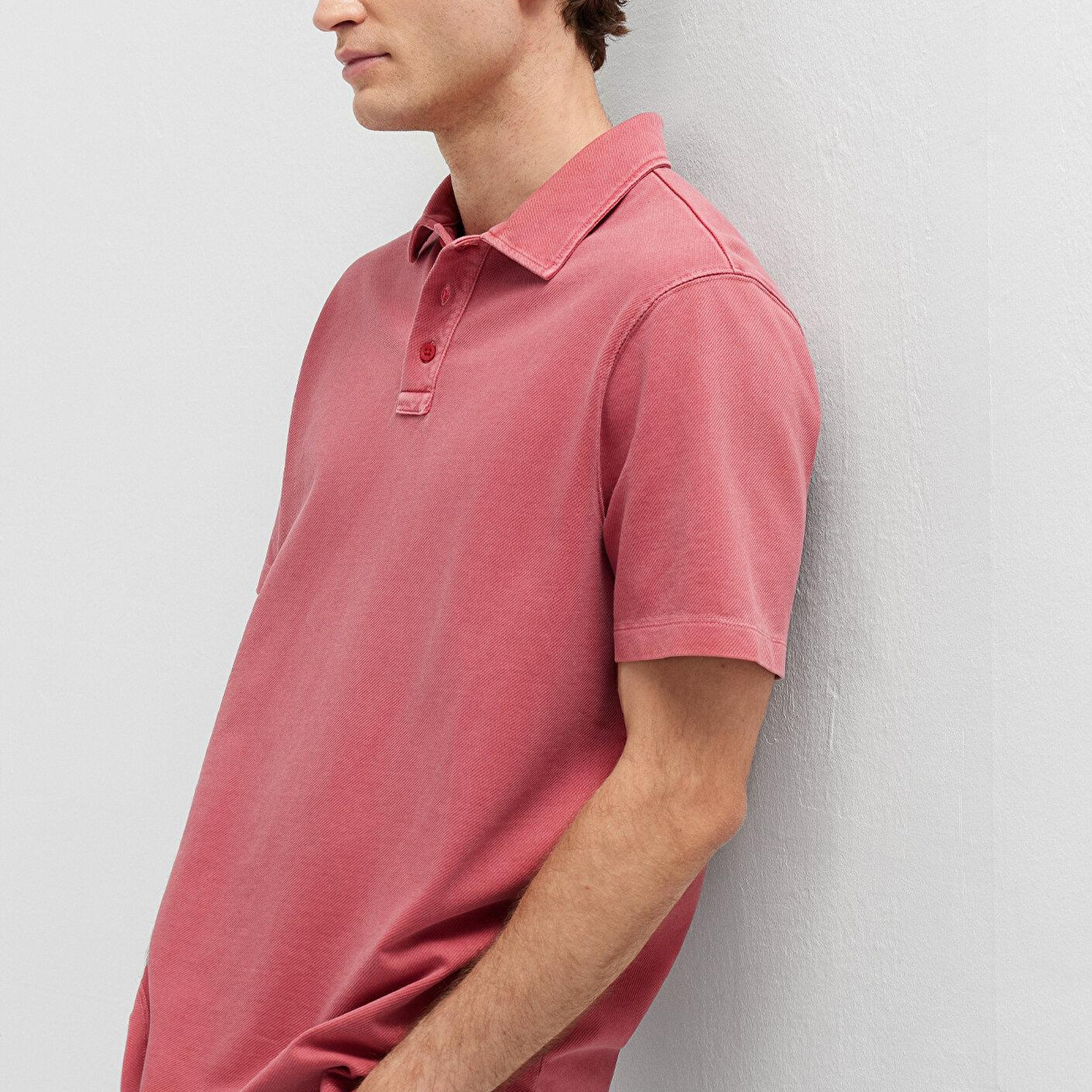 Mavi Kırmızı Polo Tişört Regular Fit / Normal Kesim 0613514-70428