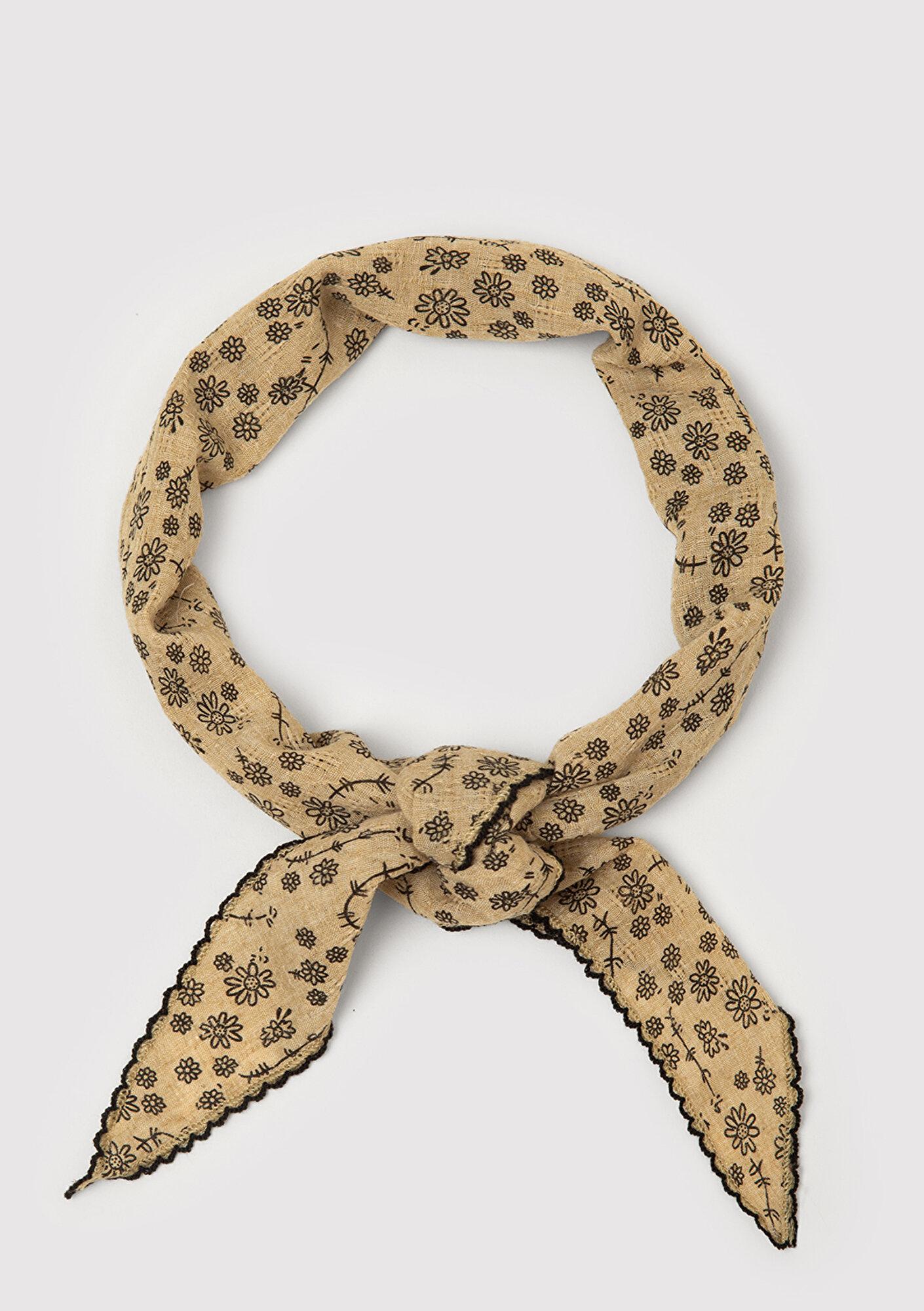 Mavi Kahverengi Bandana 1913901-70185