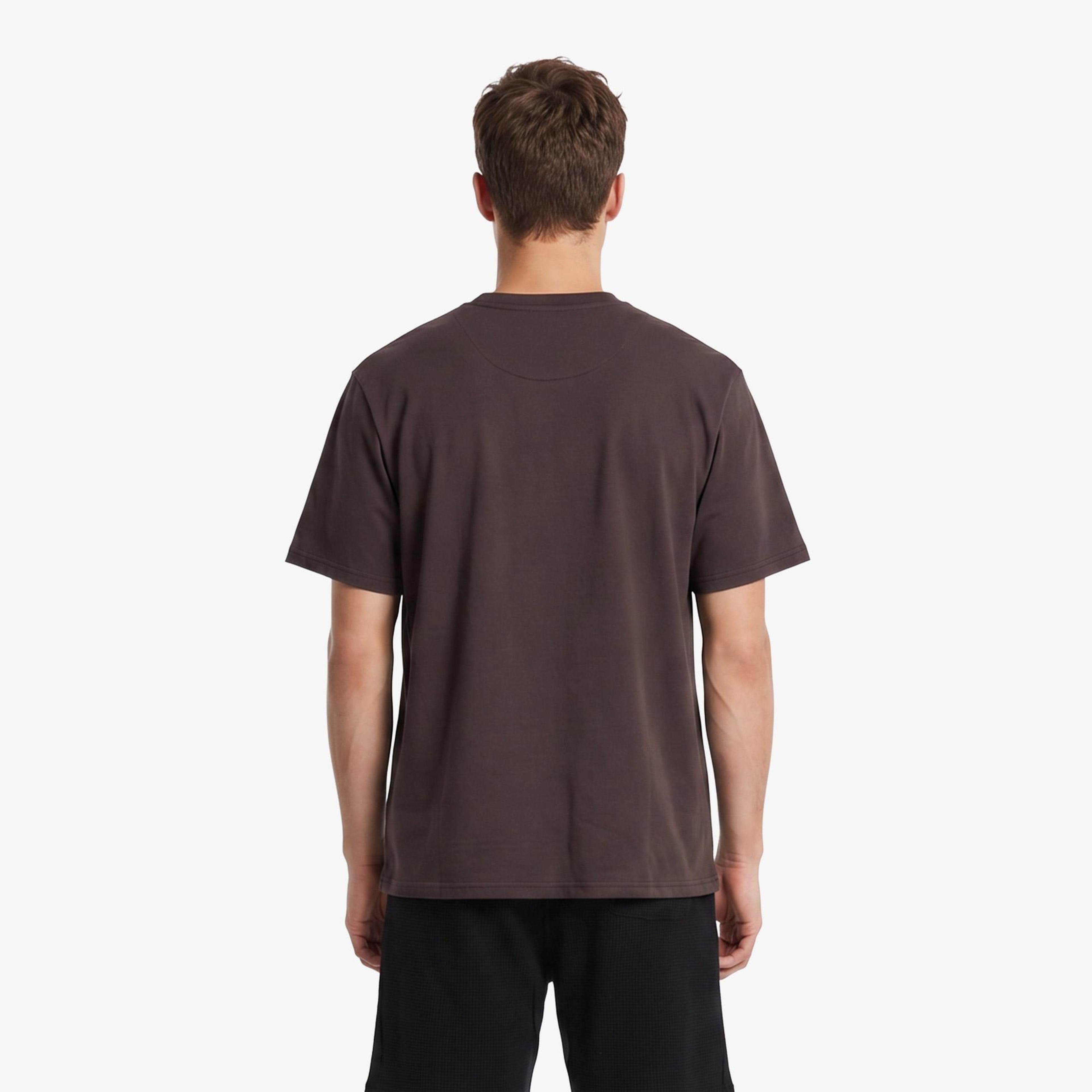 Karl Kani Small Signature Essential Erkek Kahverengi T-Shirt
