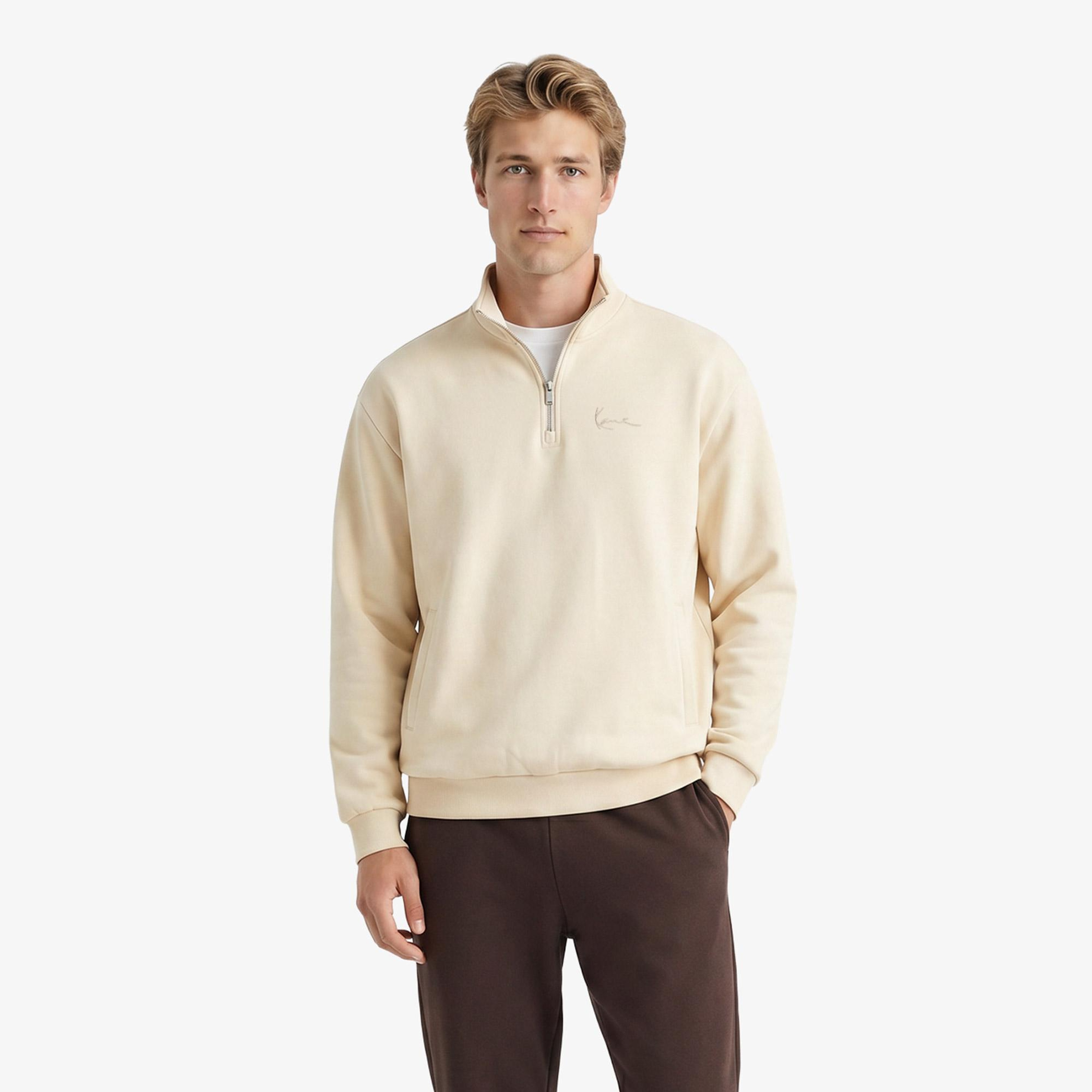 Karl Kani Signature Oversized Troyer Erkek Bej Ceket