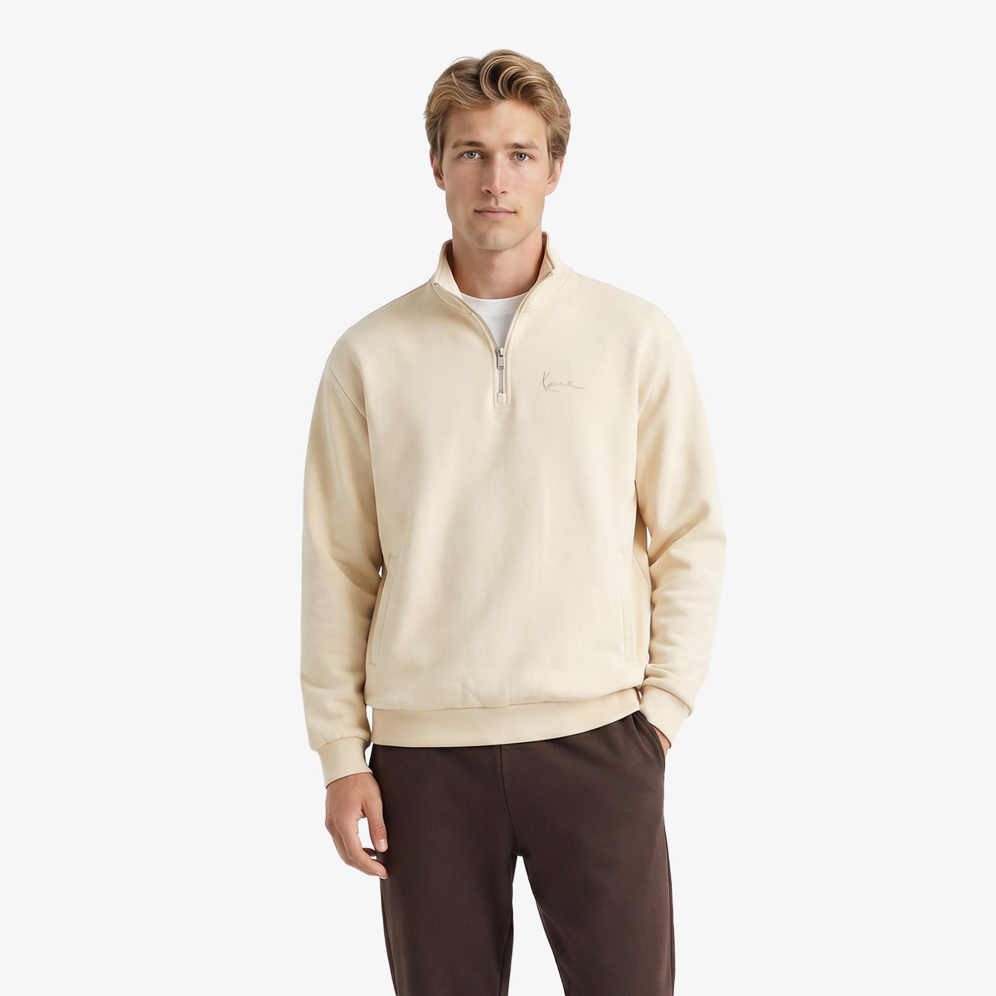 Karl Kani Signature Oversized Troyer Erkek Bej Ceket