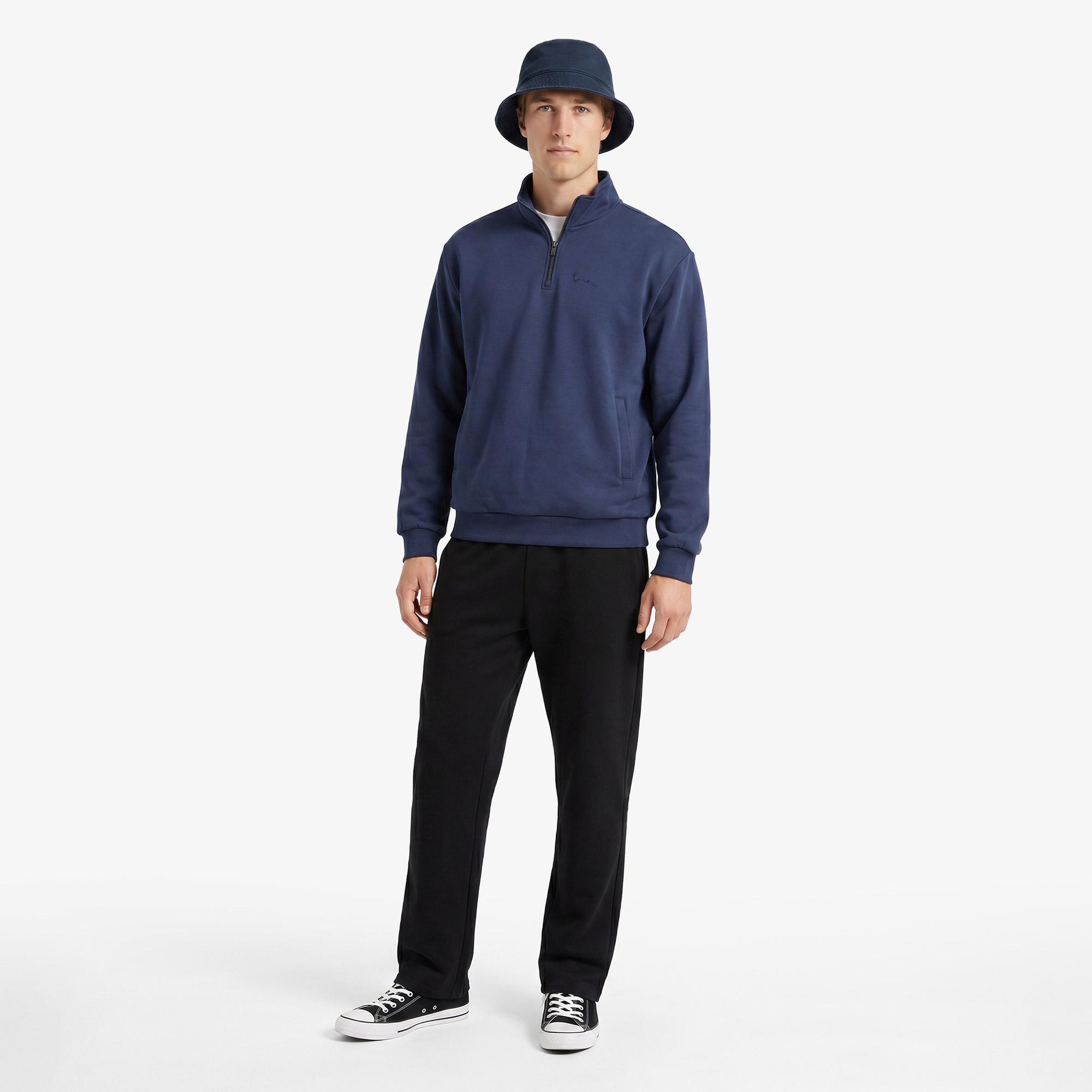 Karl Kani Signature Oversized Troyer Erkek Mavi Ceket