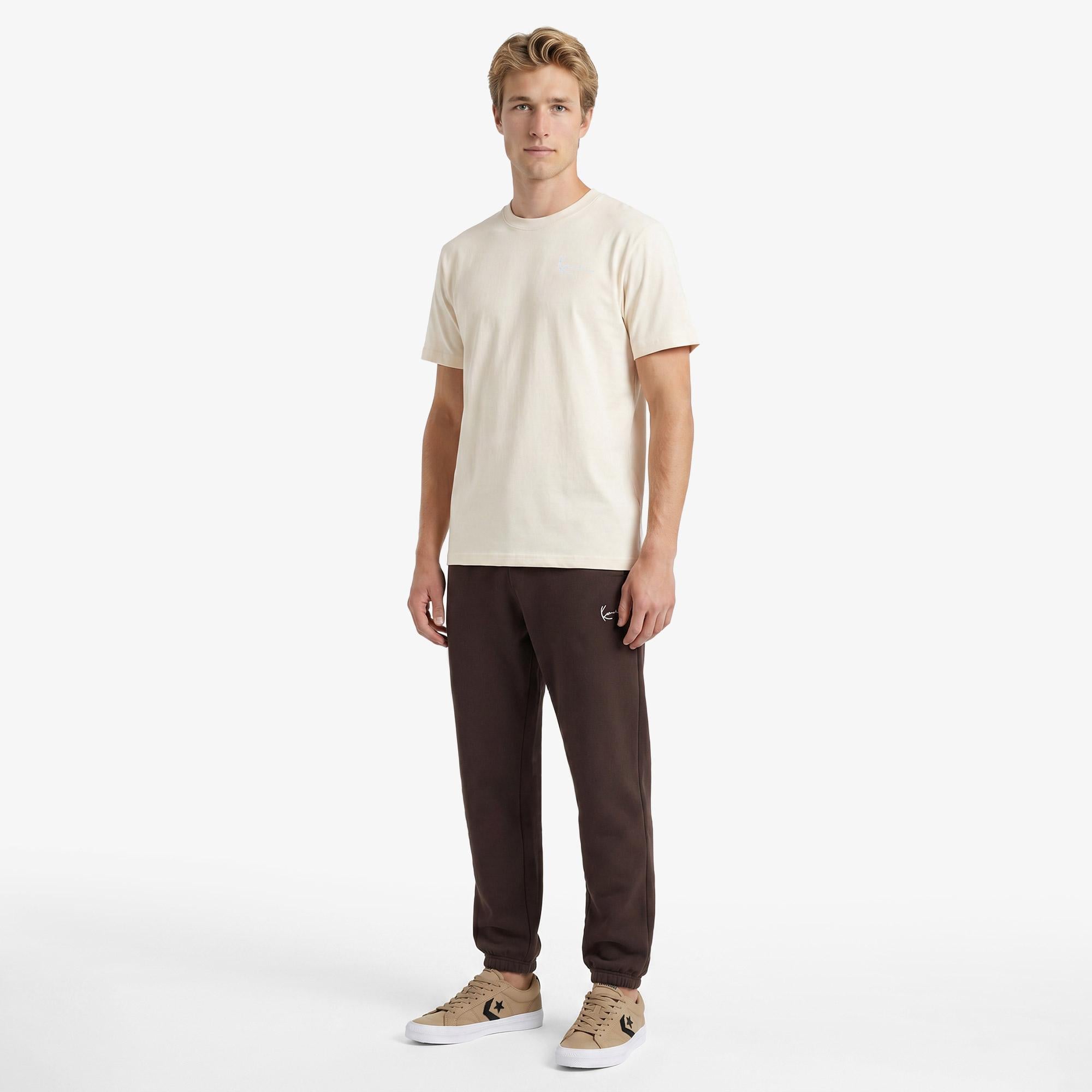 Karl Kani Signature Oversized Erkek Beyaz T-Shirt