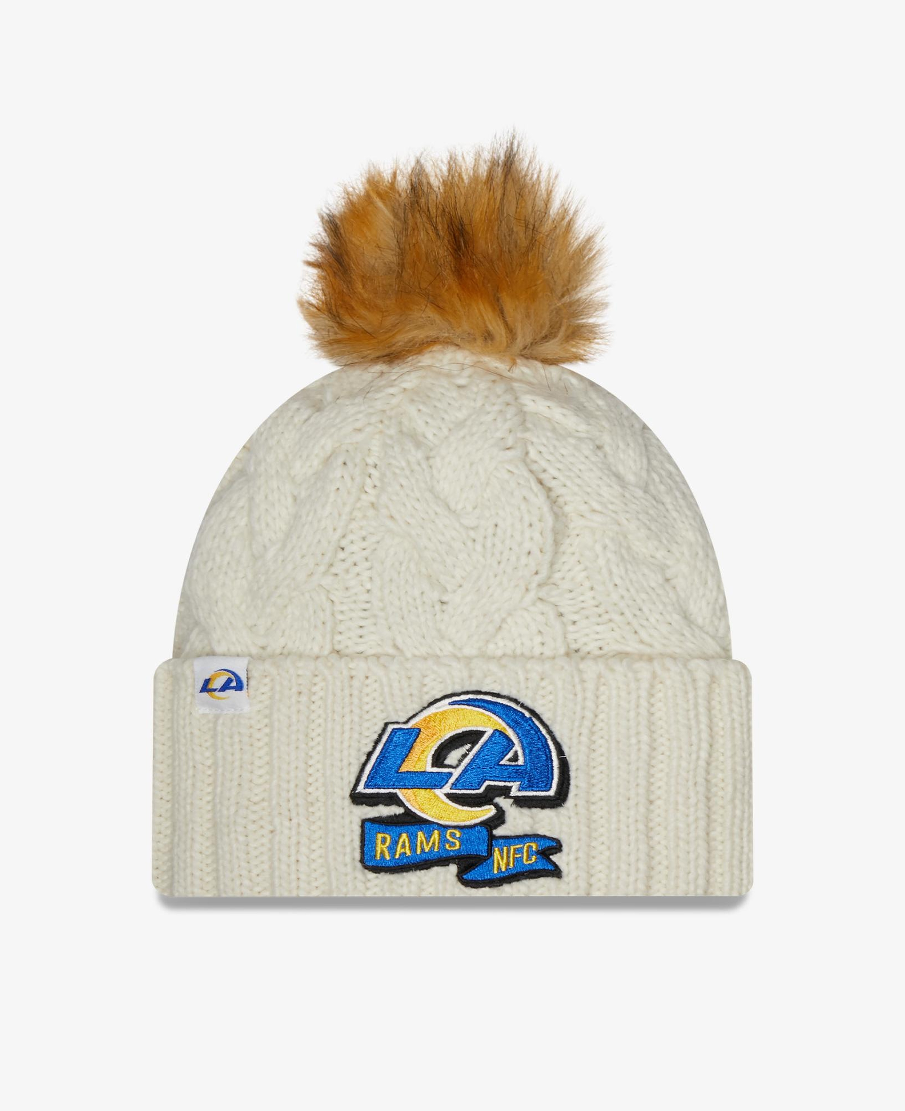 New Era Los Angeles Rams Knit Unisex Bej Bere