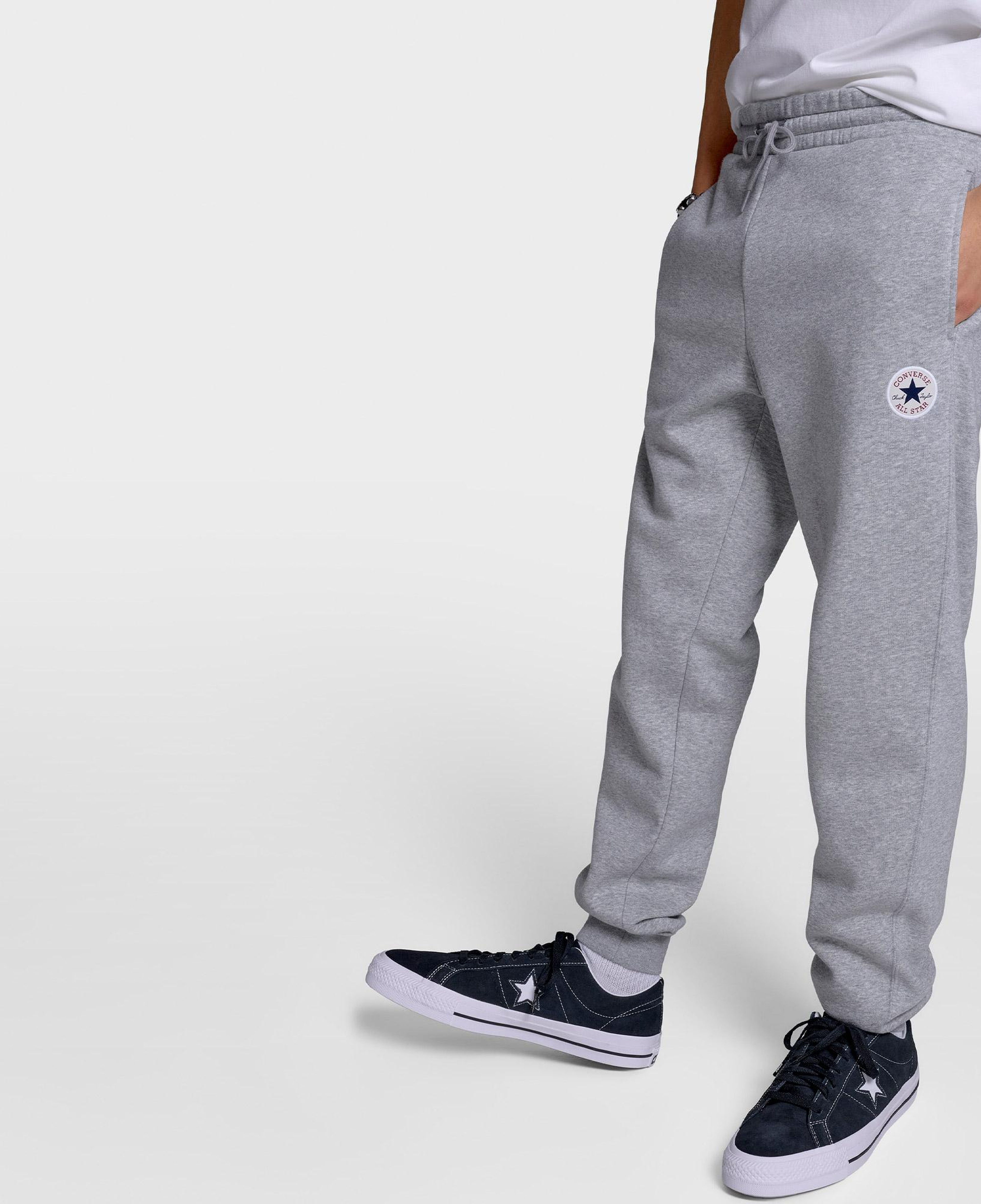 Converse Chuck Taylor All Star Patch Erkek Gri Eşofman Altı