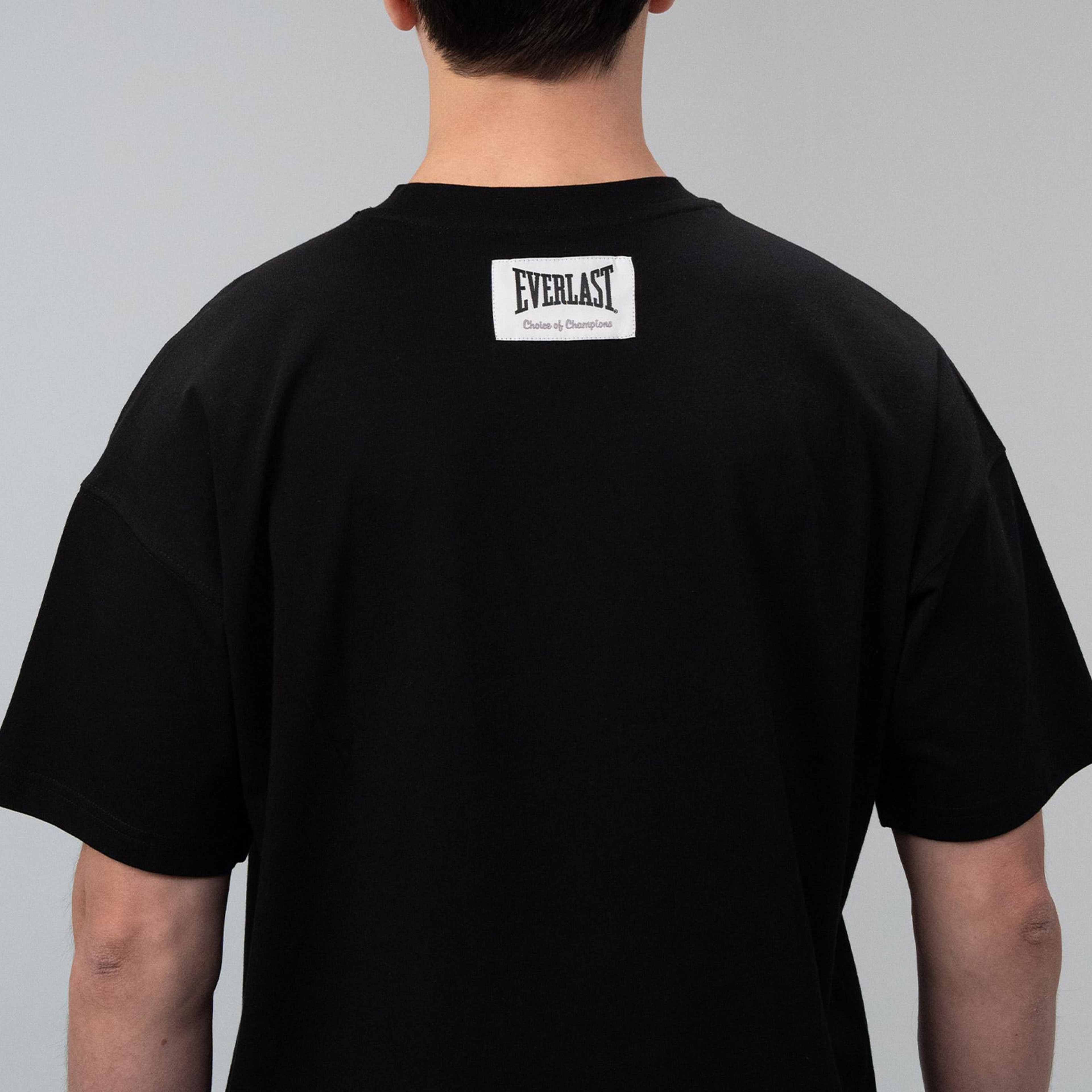 Everlast Iconic Rest Oversize Siyah Erkek T-Shirt