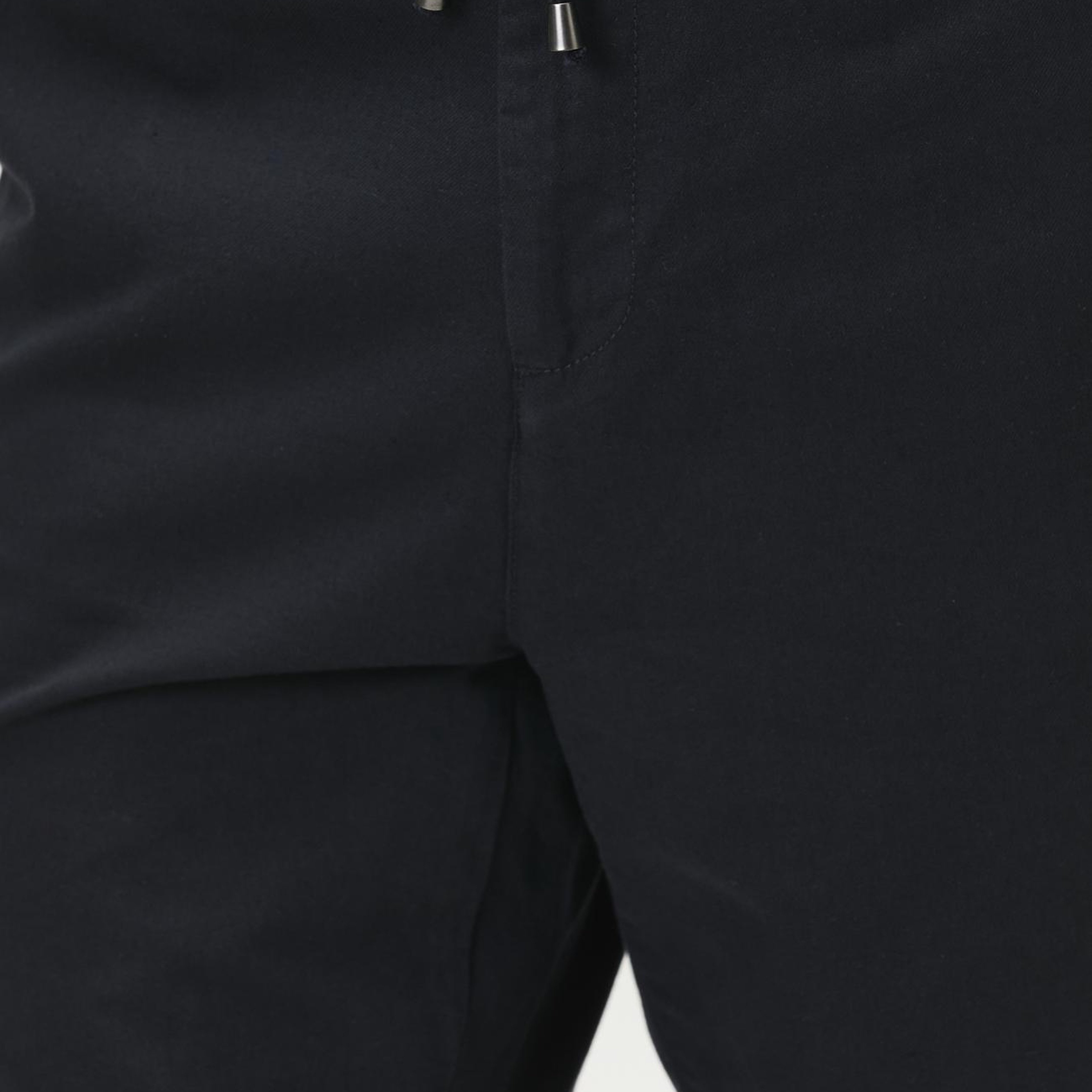 Network Erkek Slim Fit Lacivert Keten Karışımlı Dokuma Şort