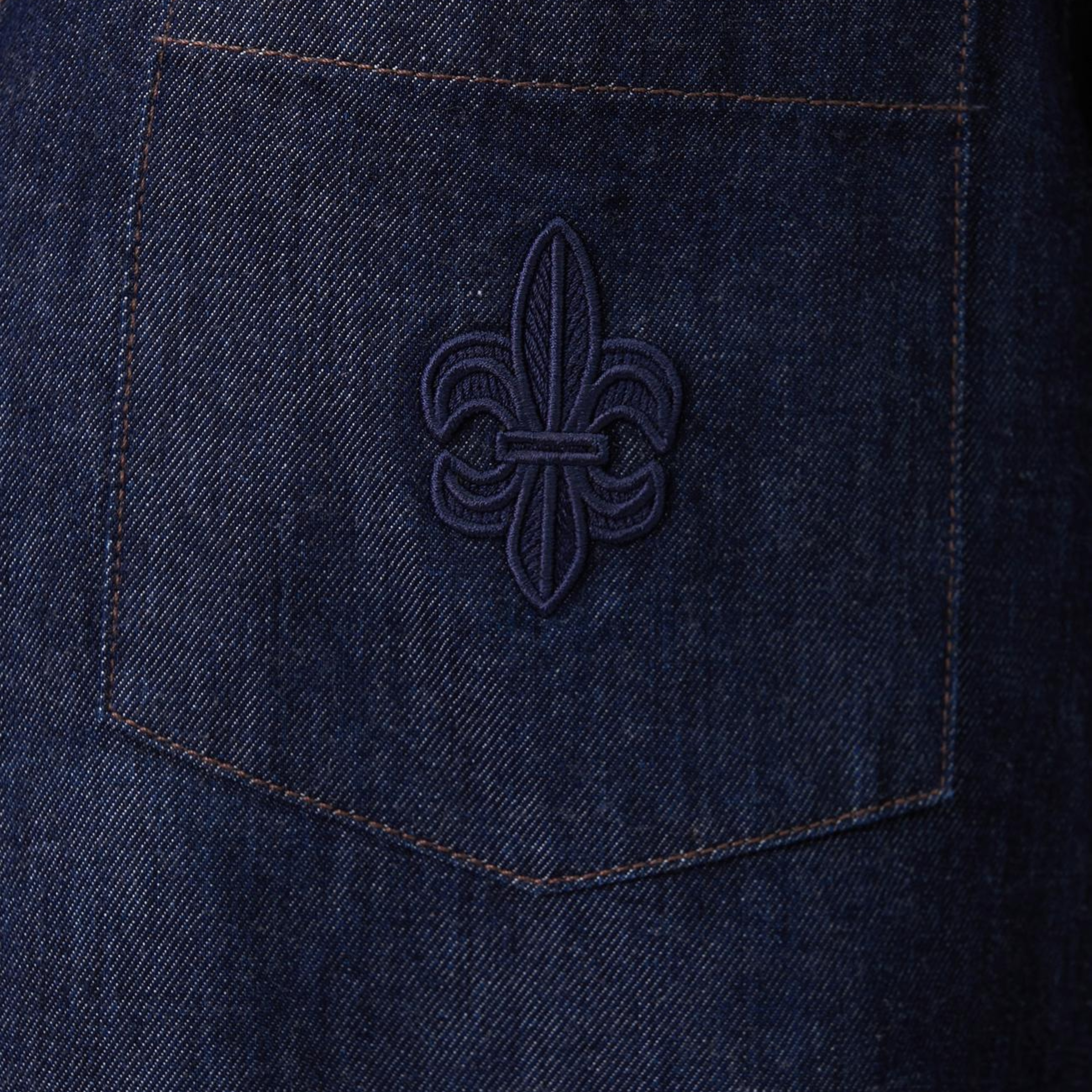 Network Kadın Lacivert Tencel Denim Gömlek
