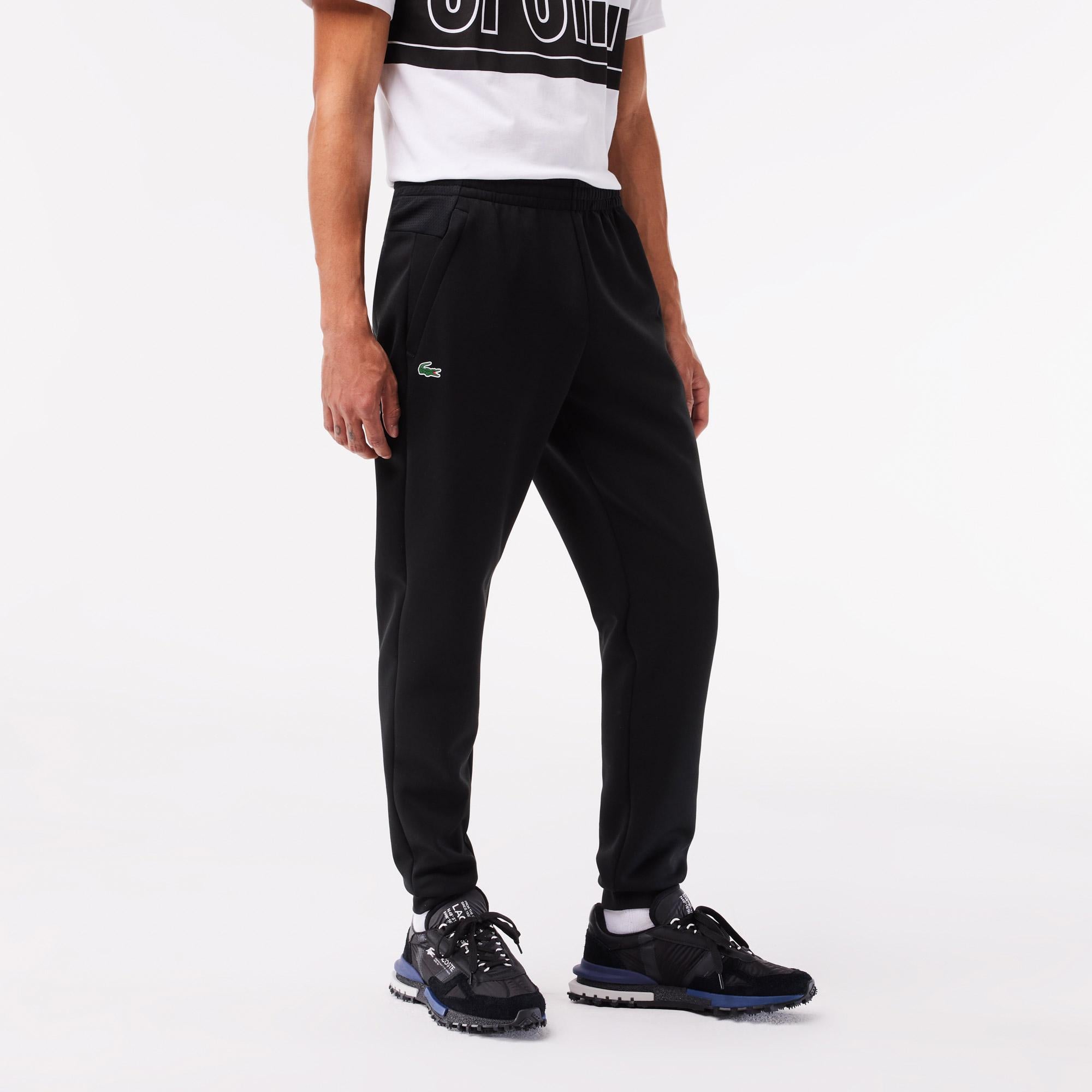 Lacoste Men?s Mesh Panels Tracksuit Pants