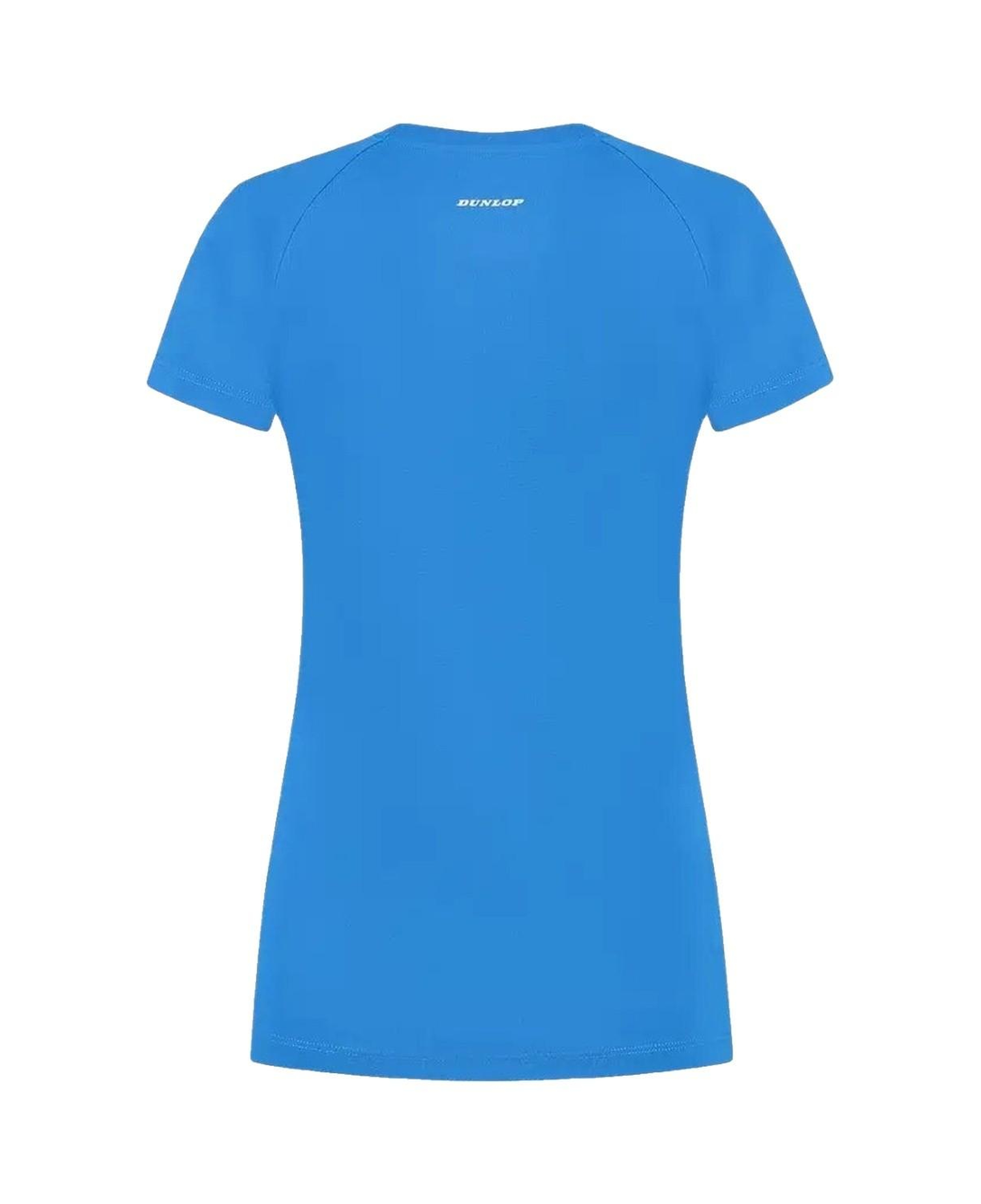Dunlop D Ap Club Ladies Crew Kadın Mavi Tişört