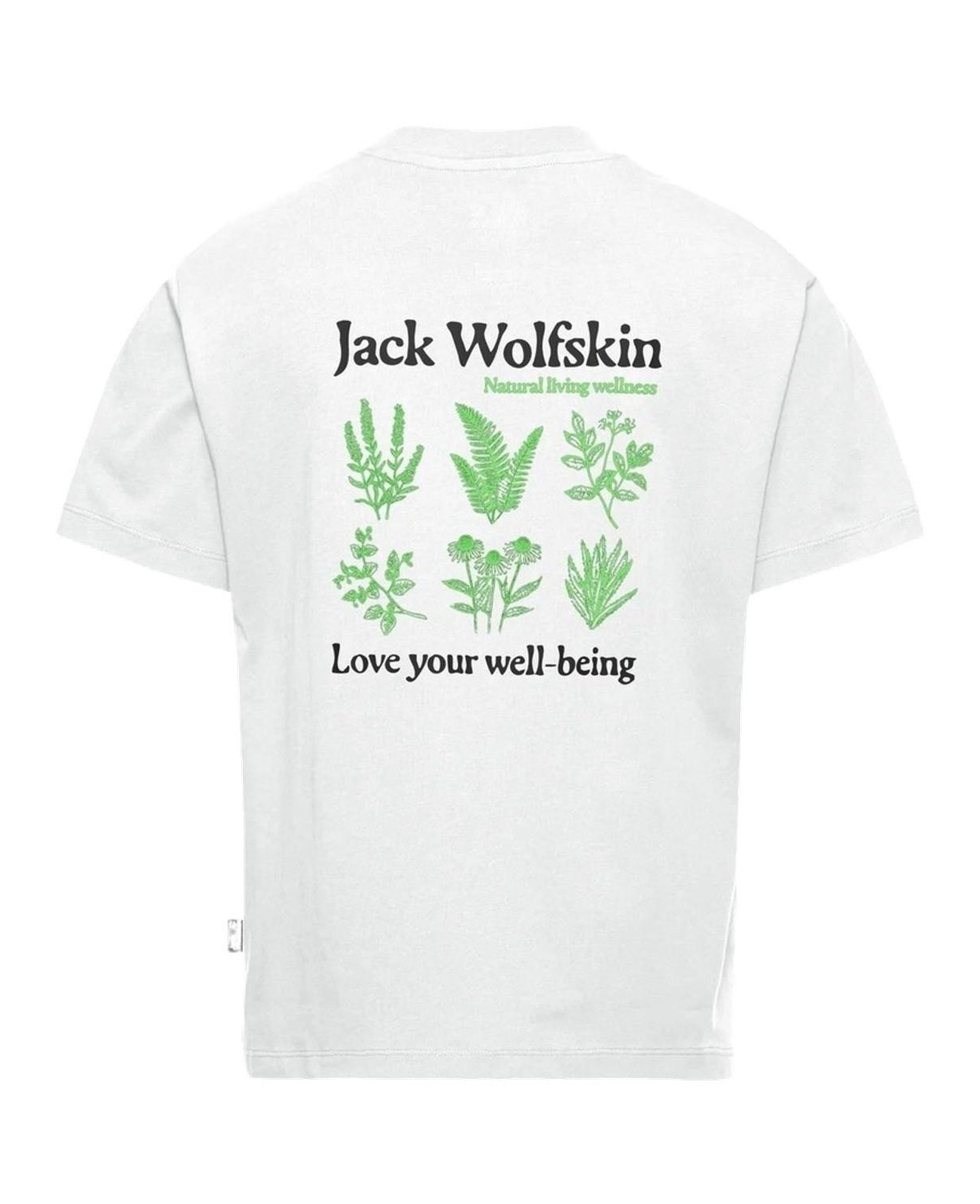 Jack Wolfskin Curious Kadın Beyaz Tişört