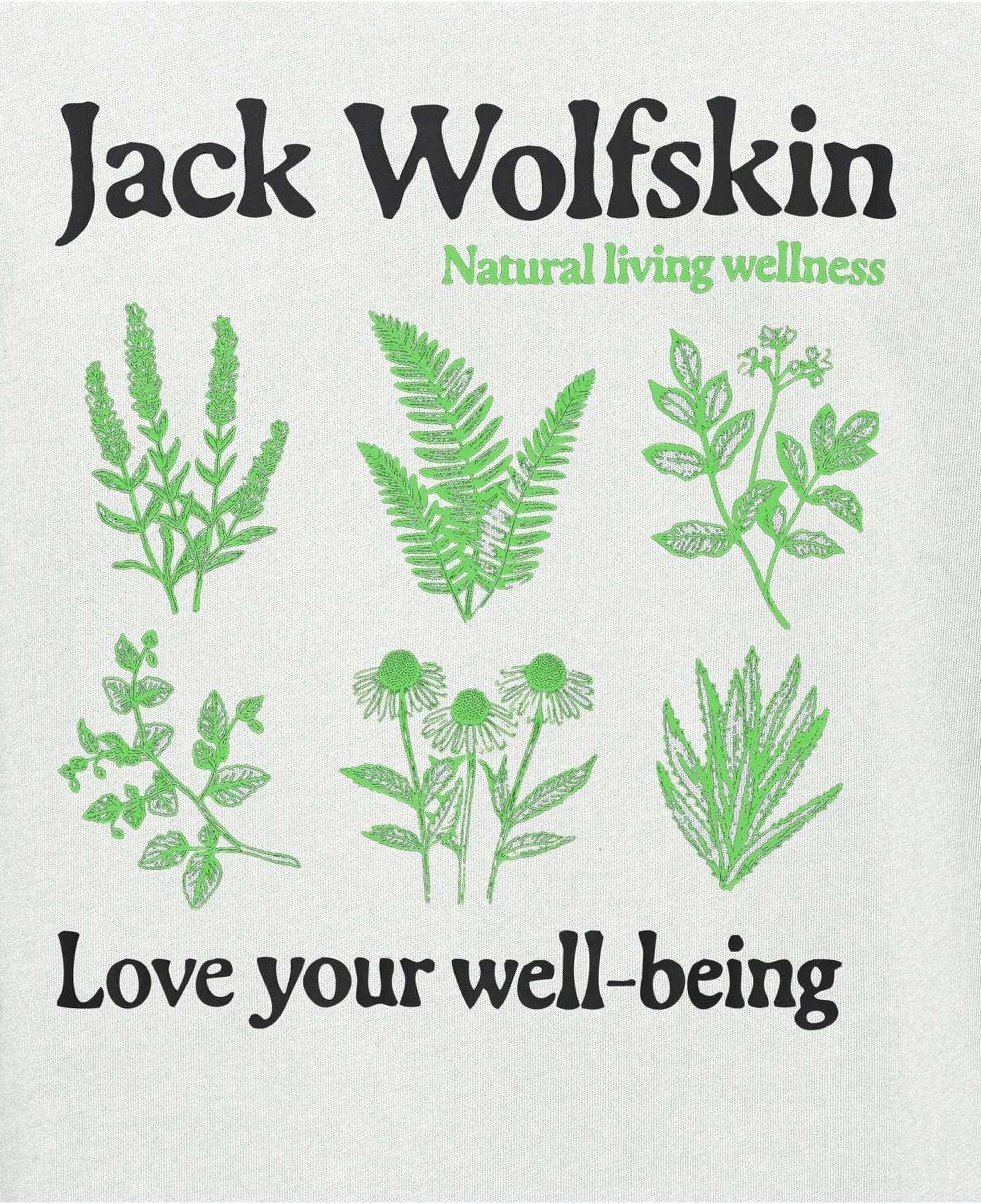 Jack Wolfskin Curious Kadın Beyaz Tişört