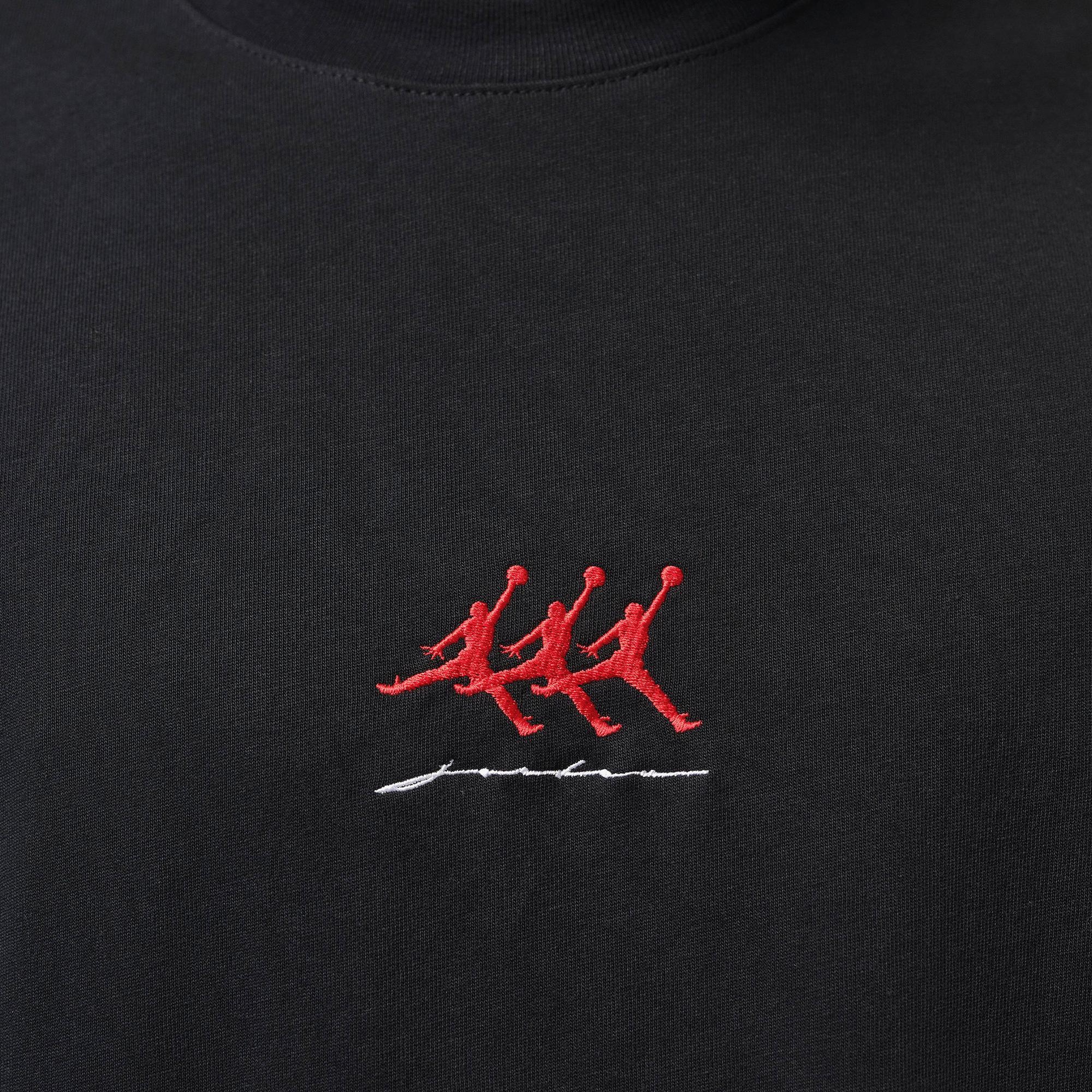 Jordan Flight Crew Erkek Siyah T-Shirt