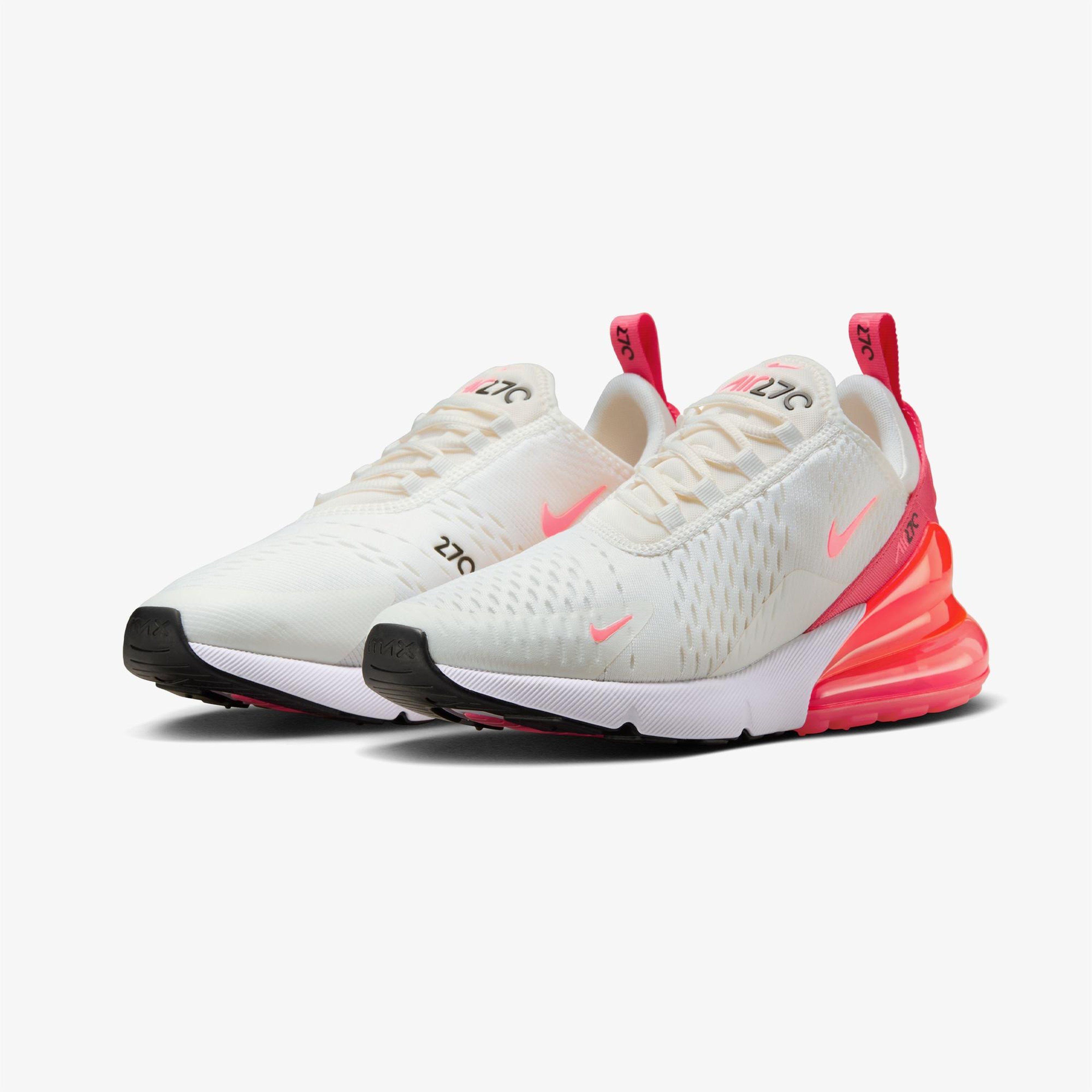 Nike Air Max 270 Kadın Krem Rengi Spor Ayakkabı