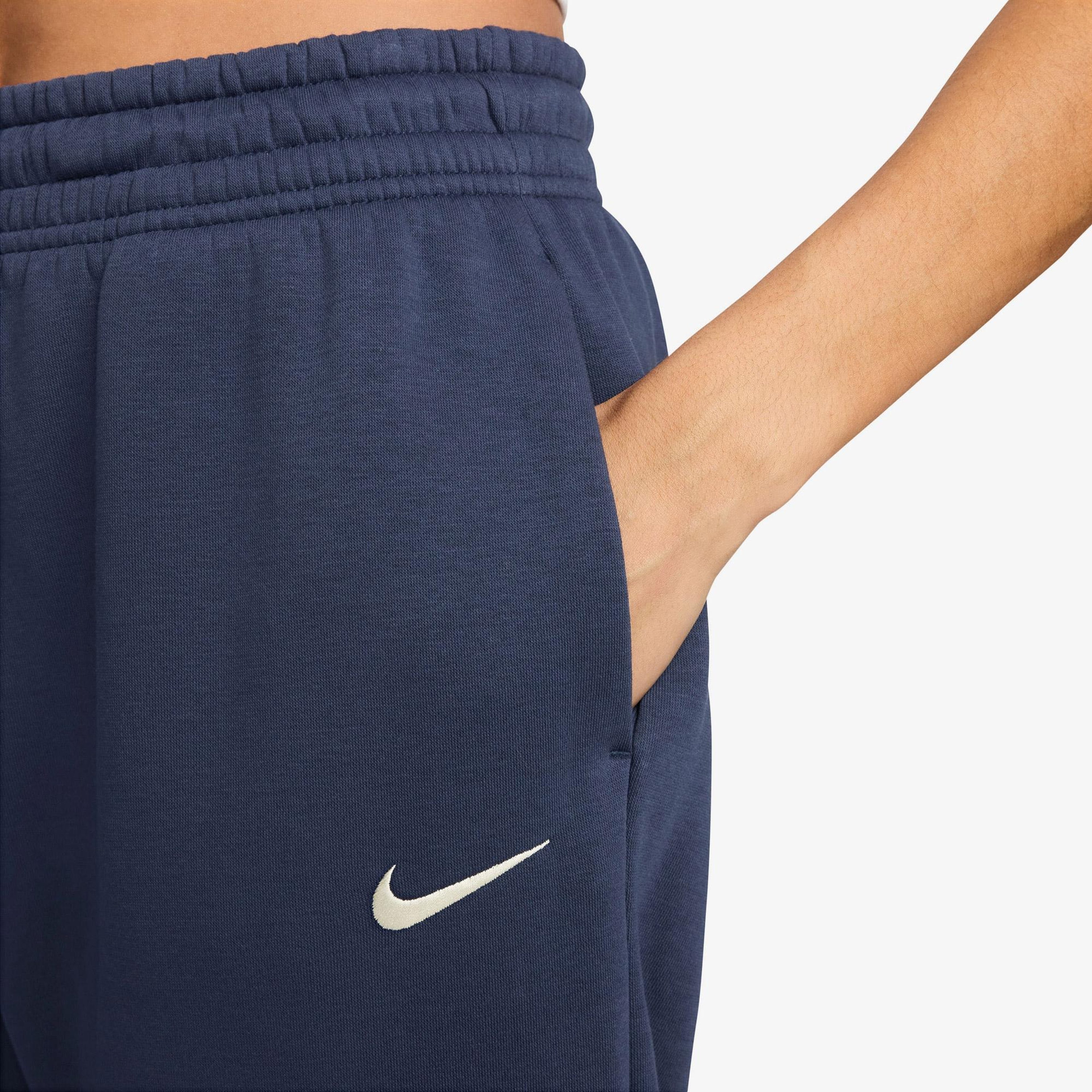 Nike Sportswear Phoenix Fleece Kadın Lacivert Eşofman Altı