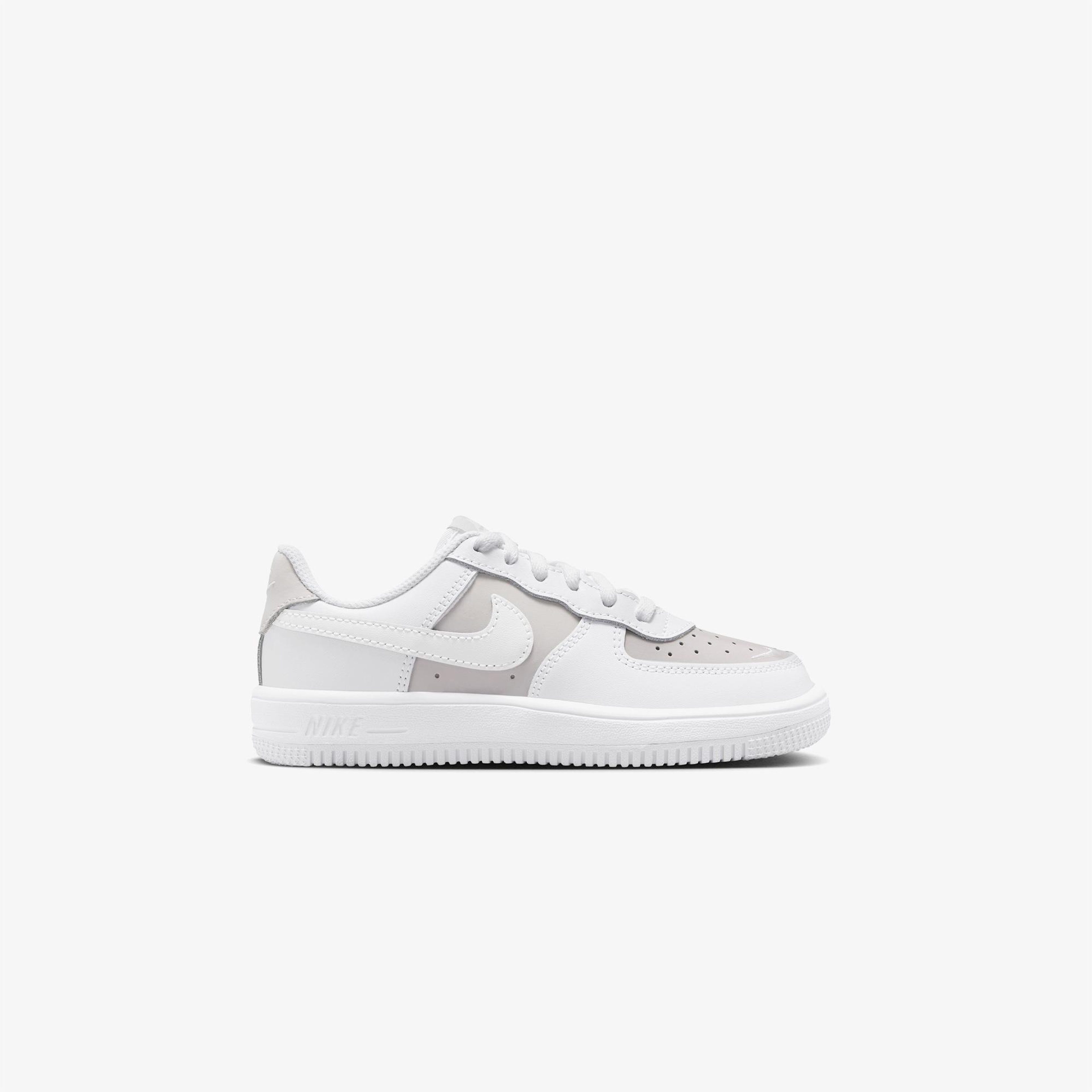 Nike Force 1 Low Lace Çocuk Beyaz Spor Ayakkabı