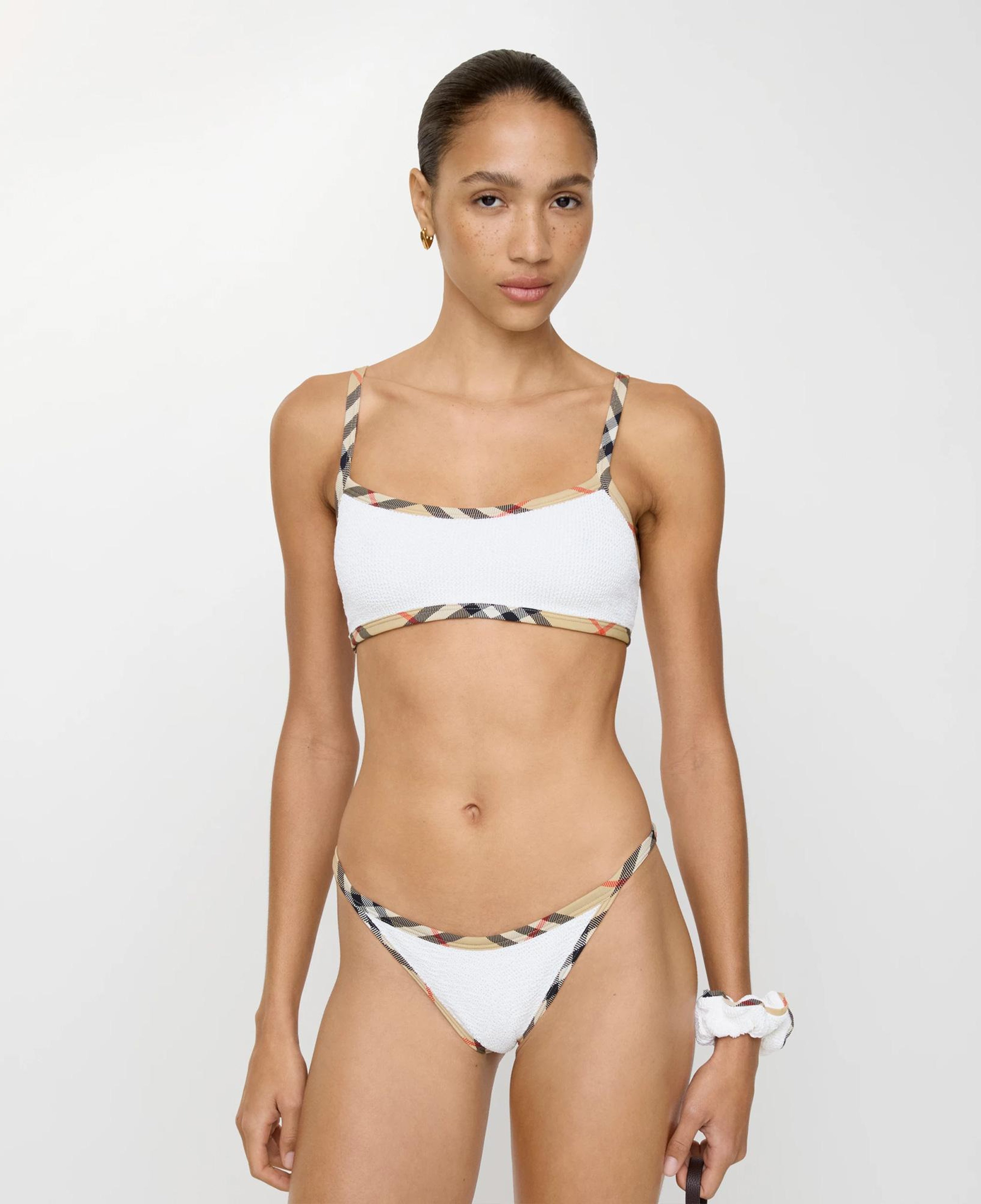 Burberry x Hunza G Tyler Kadın Beyaz Bikini
