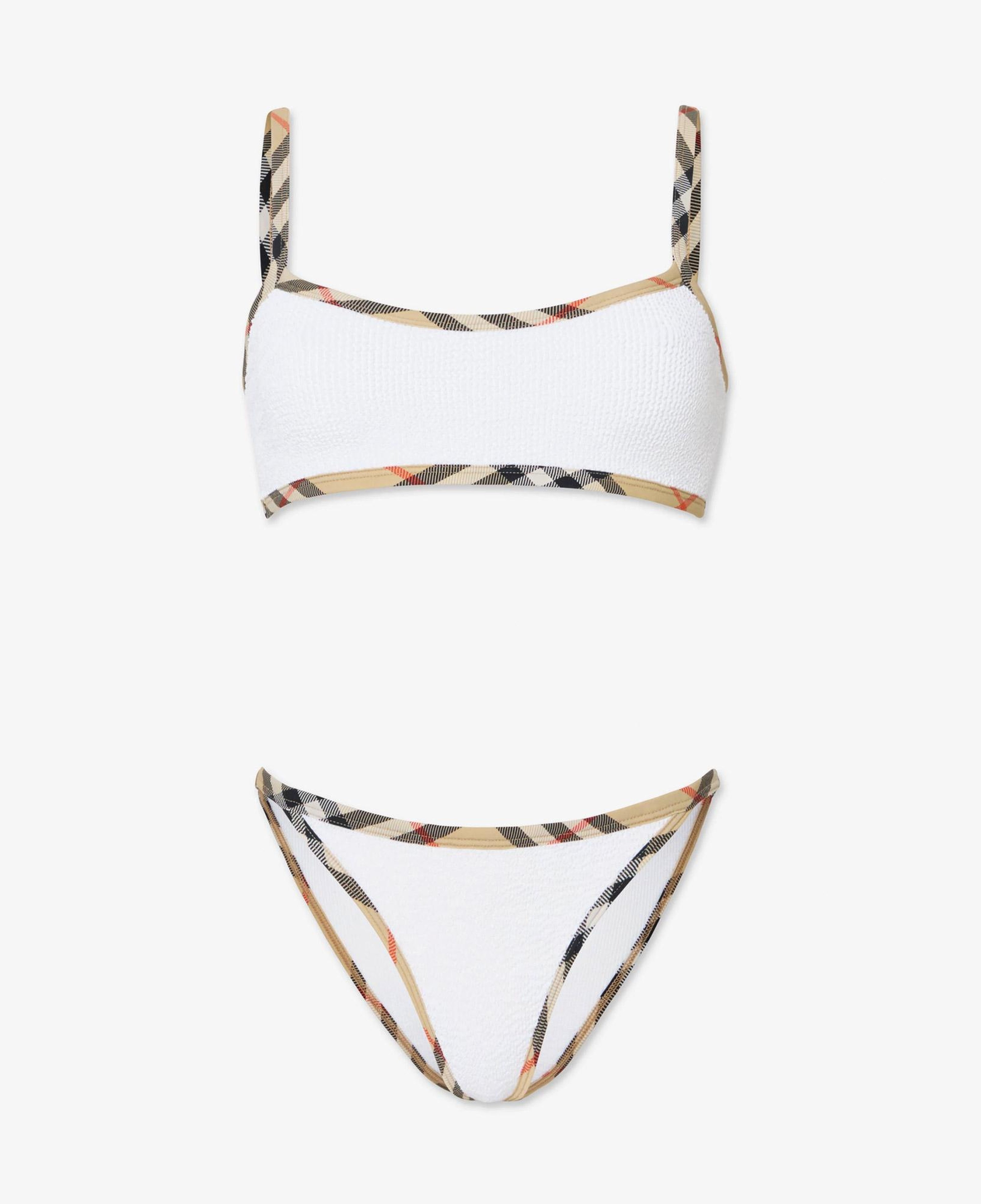 Burberry x Hunza G Tyler Kadın Beyaz Bikini