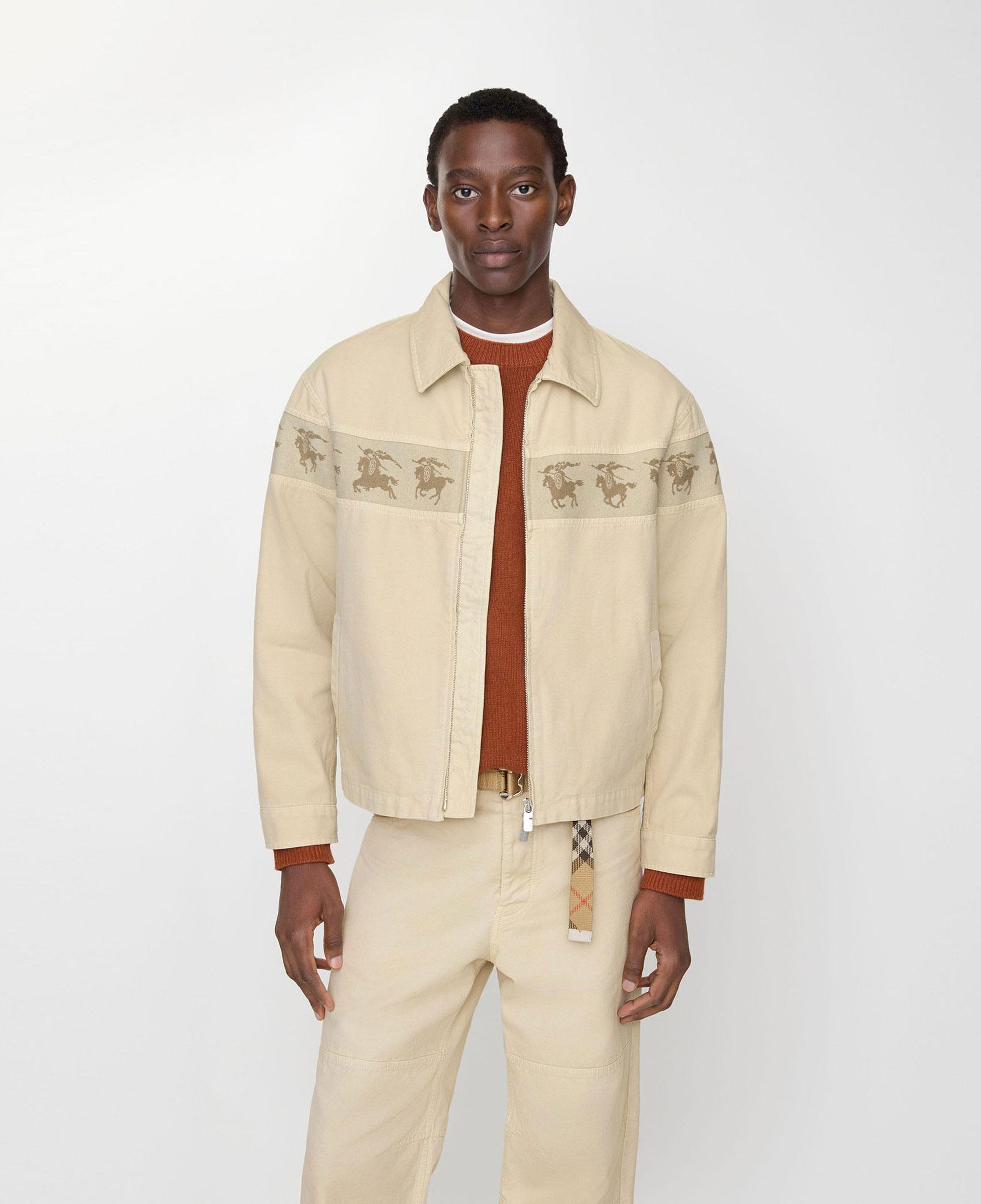 Burberry Erkek Krem Ceket