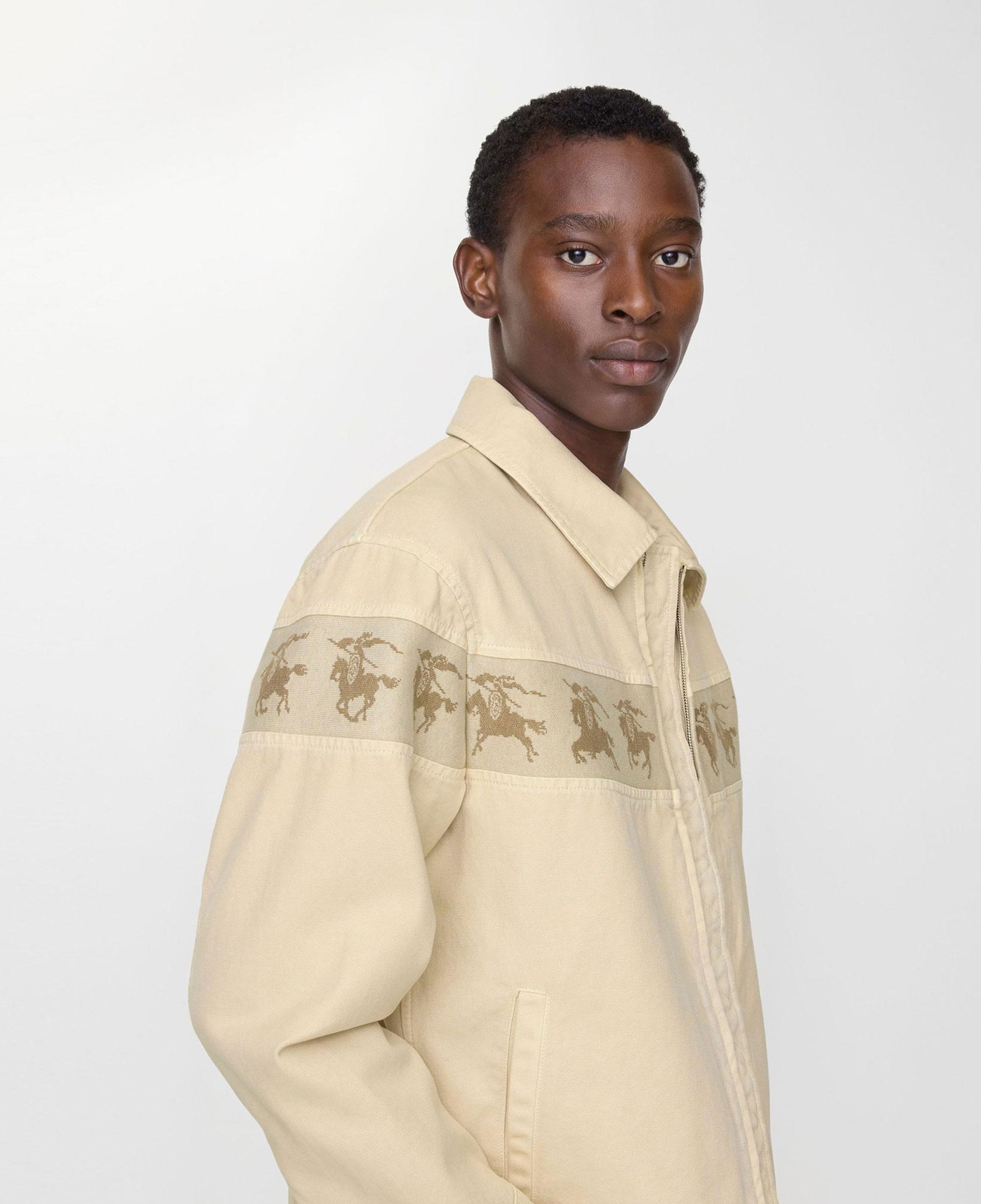 Burberry Erkek Krem Ceket