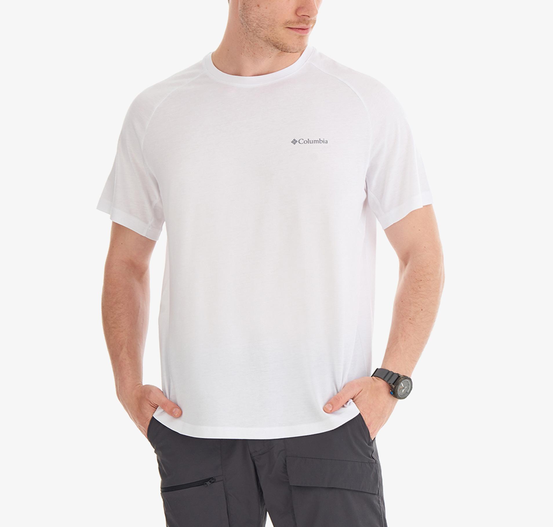 Columbia Csc Comfort Erkek Beyaz T-Shirt