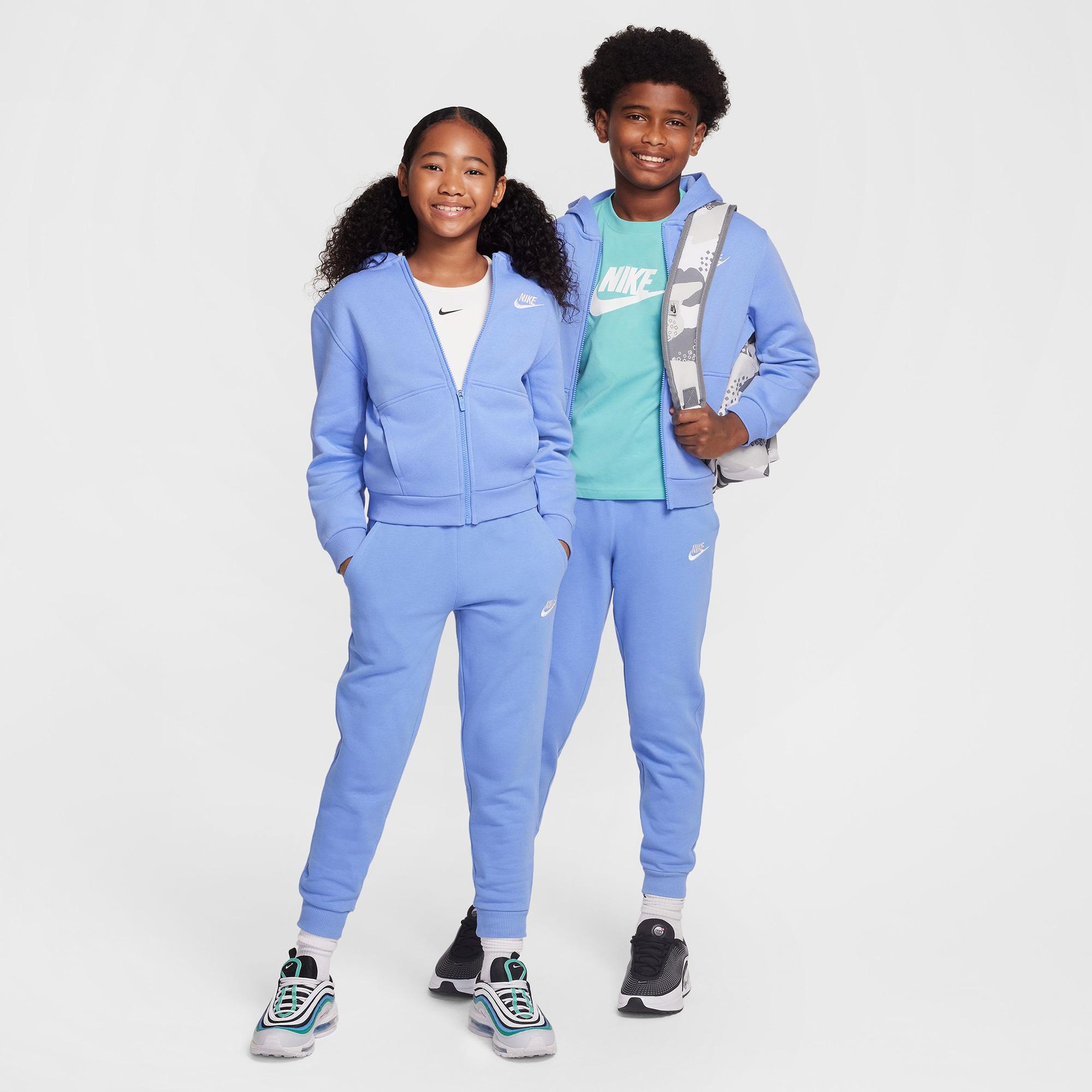 Nike Sportswear Club Fleece Çocuk Mavi Eşofman Altı