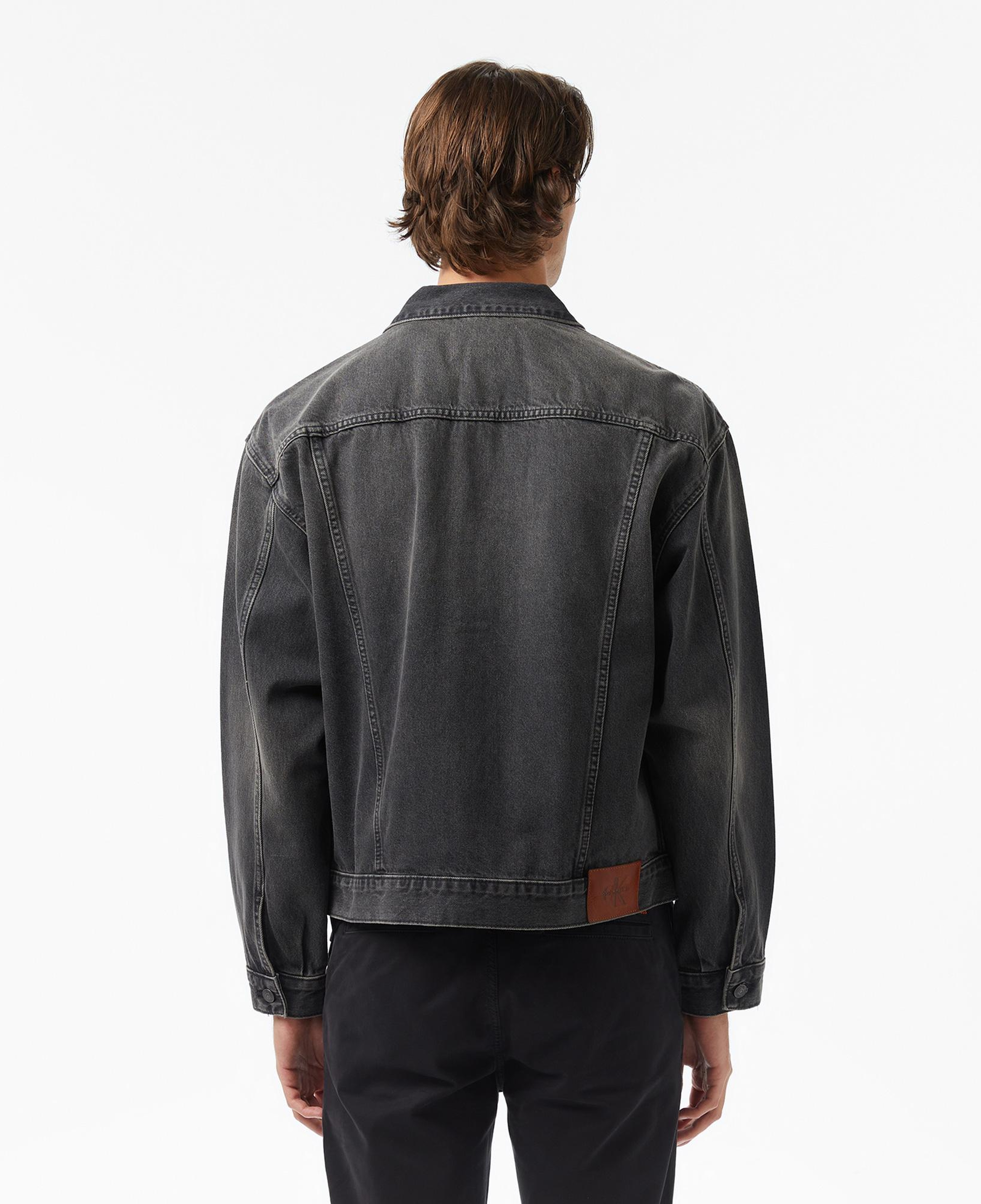 Calvin Klein 90S Fog Trucker Erkek Siyah Ceket
