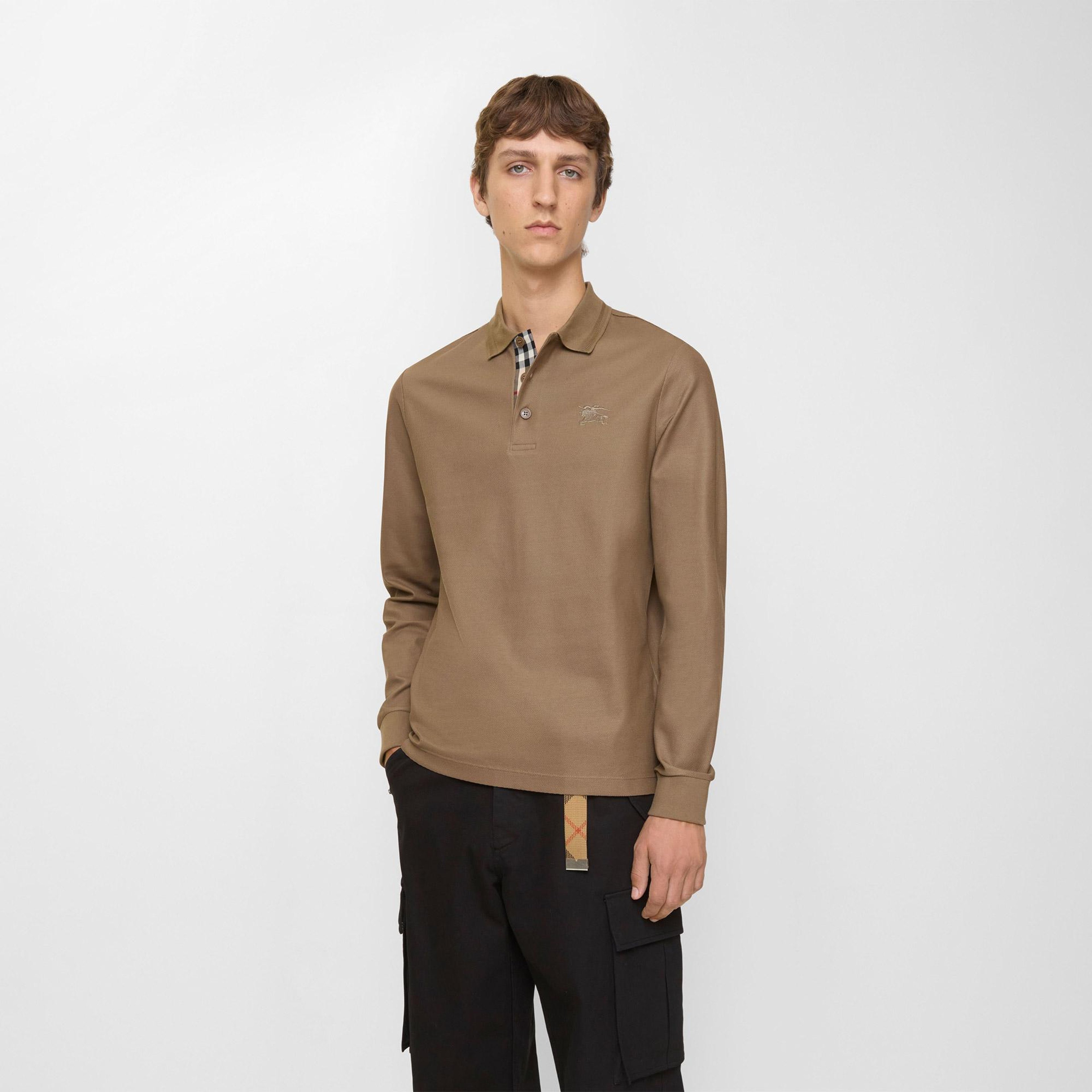 Burberry Eddie Erkek Kahverengi Polo