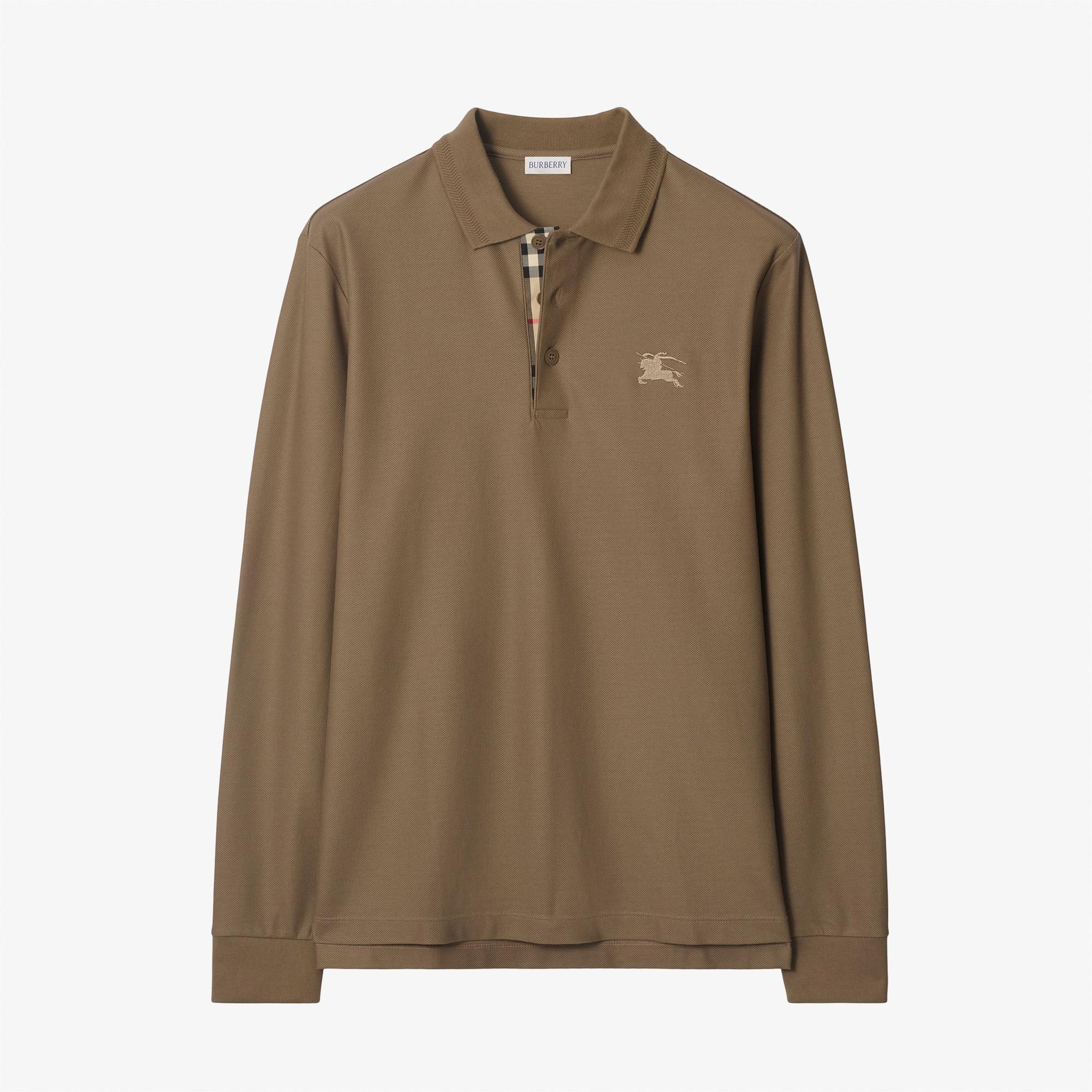 Burberry Eddie Erkek Kahverengi Polo