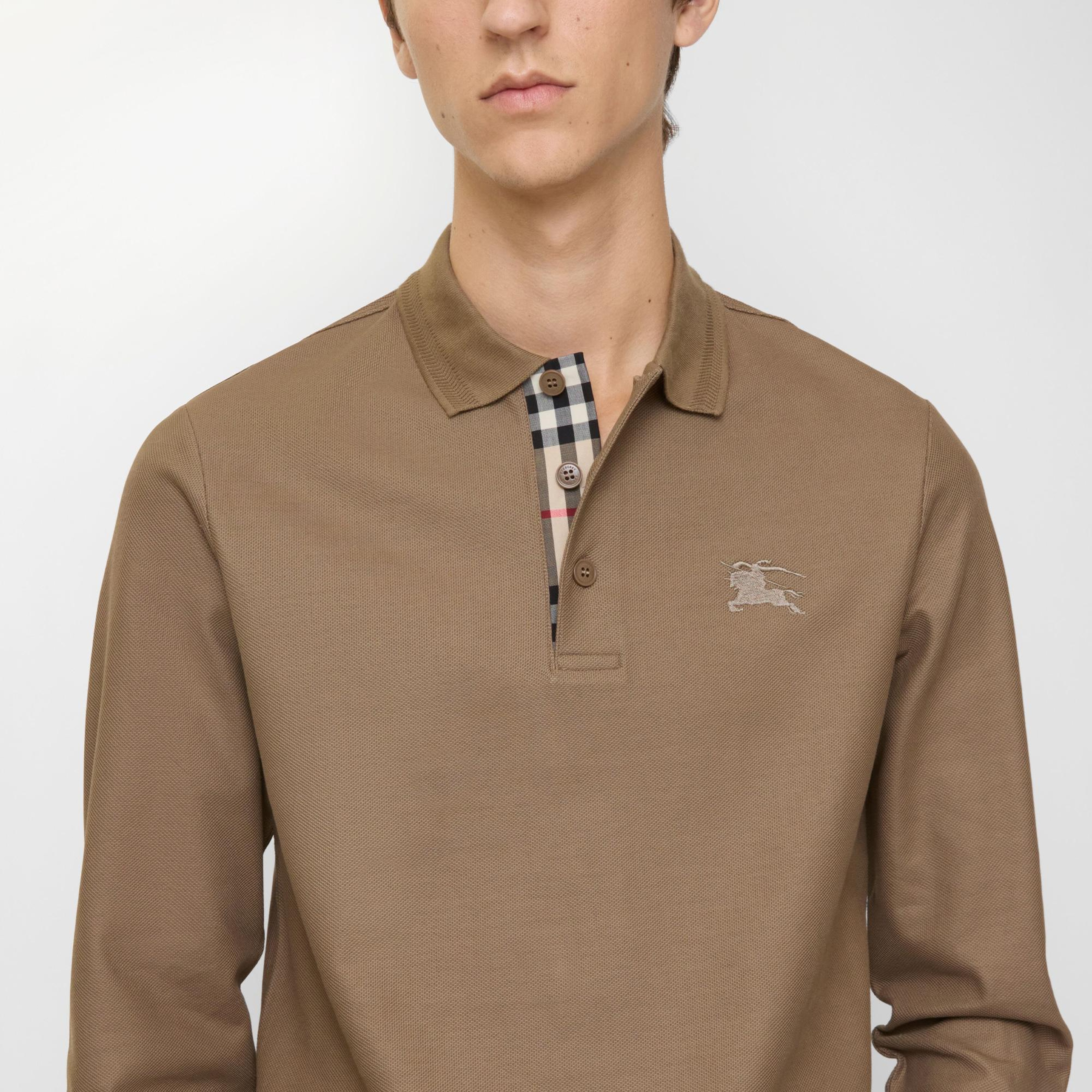 Burberry Eddie Erkek Kahverengi Polo