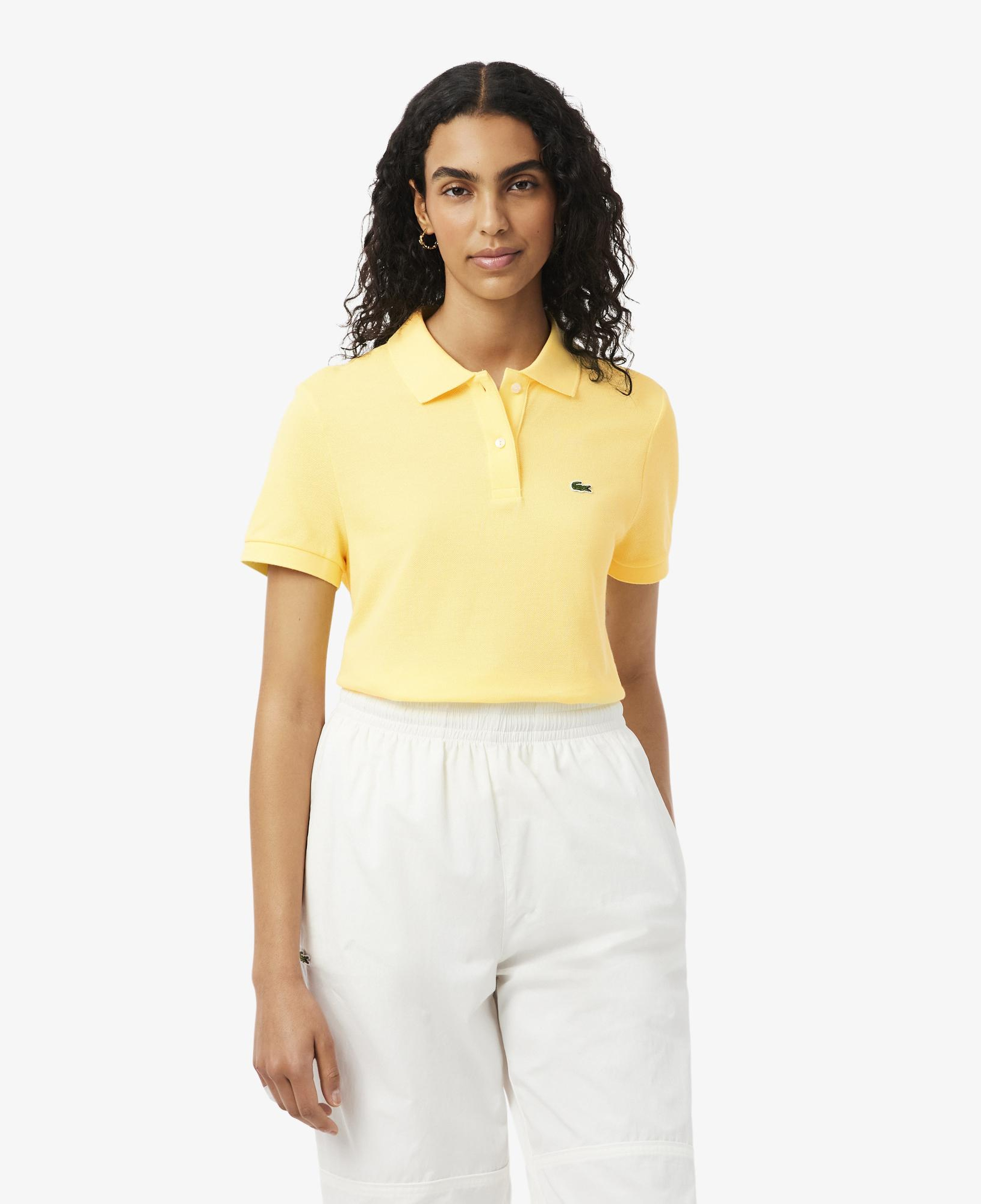 Kadın Regular Fit Sarı Polo