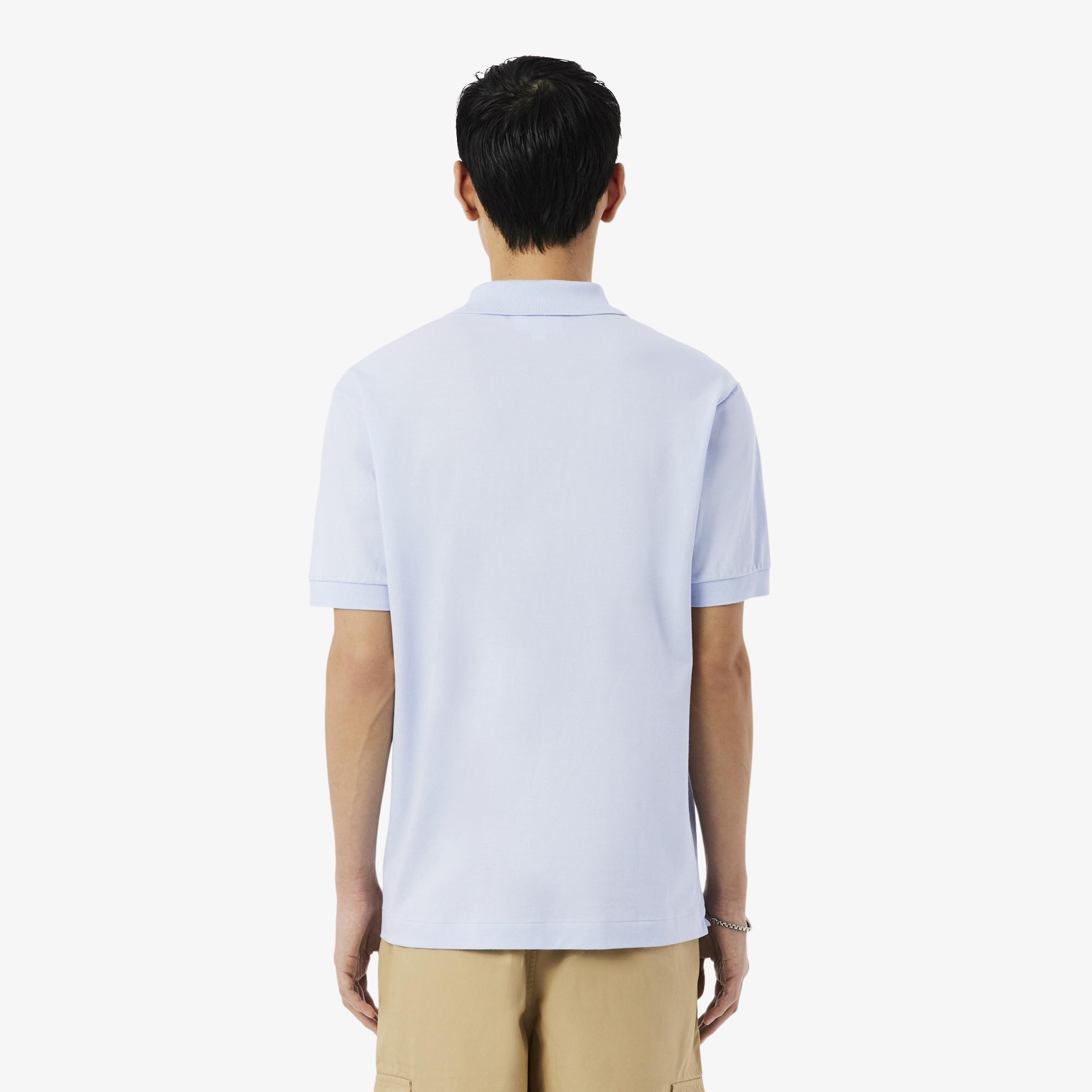 L.12.12 Light Erkek Classic Fit Açık Mavi Polo