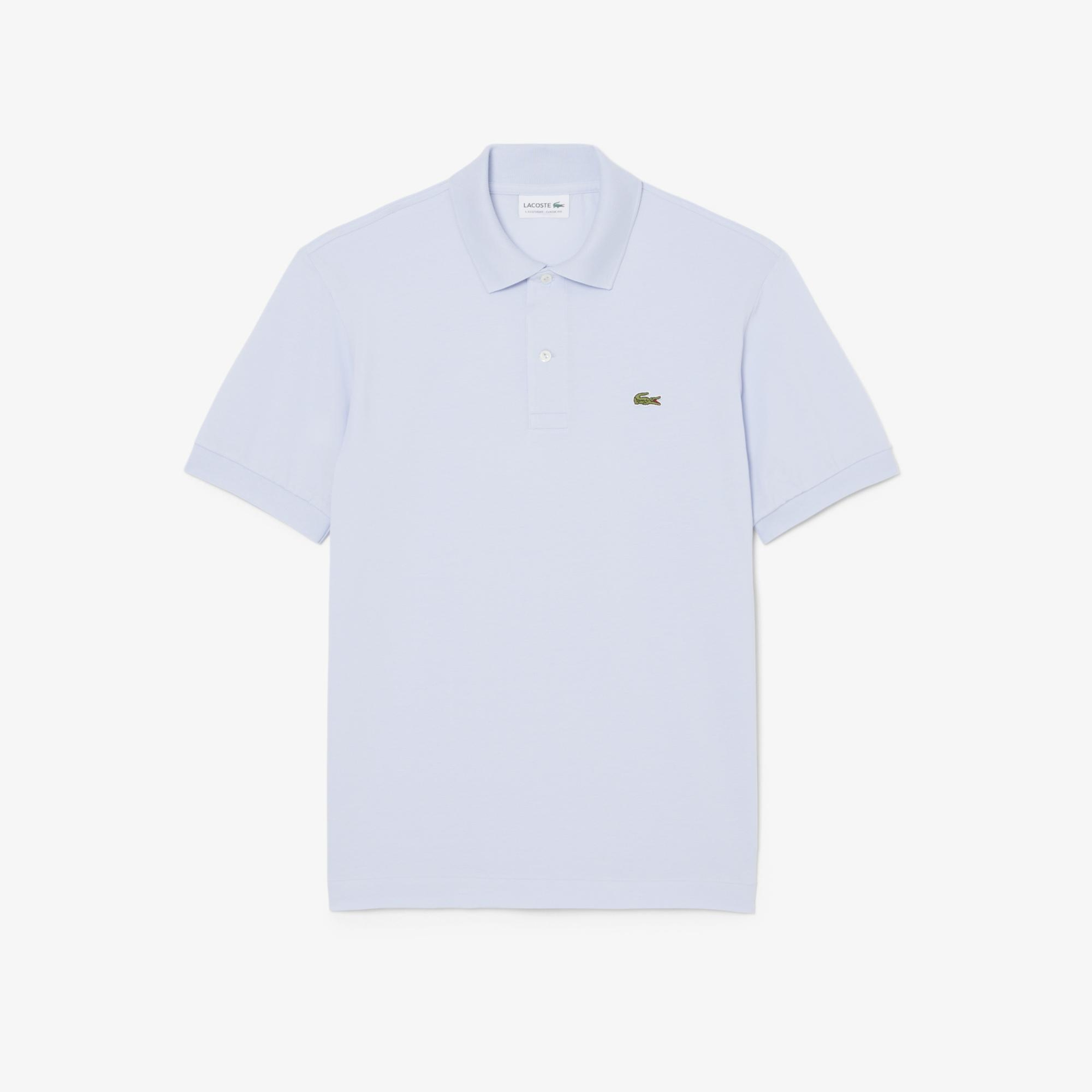L.12.12 Light Erkek Classic Fit Açık Mavi Polo
