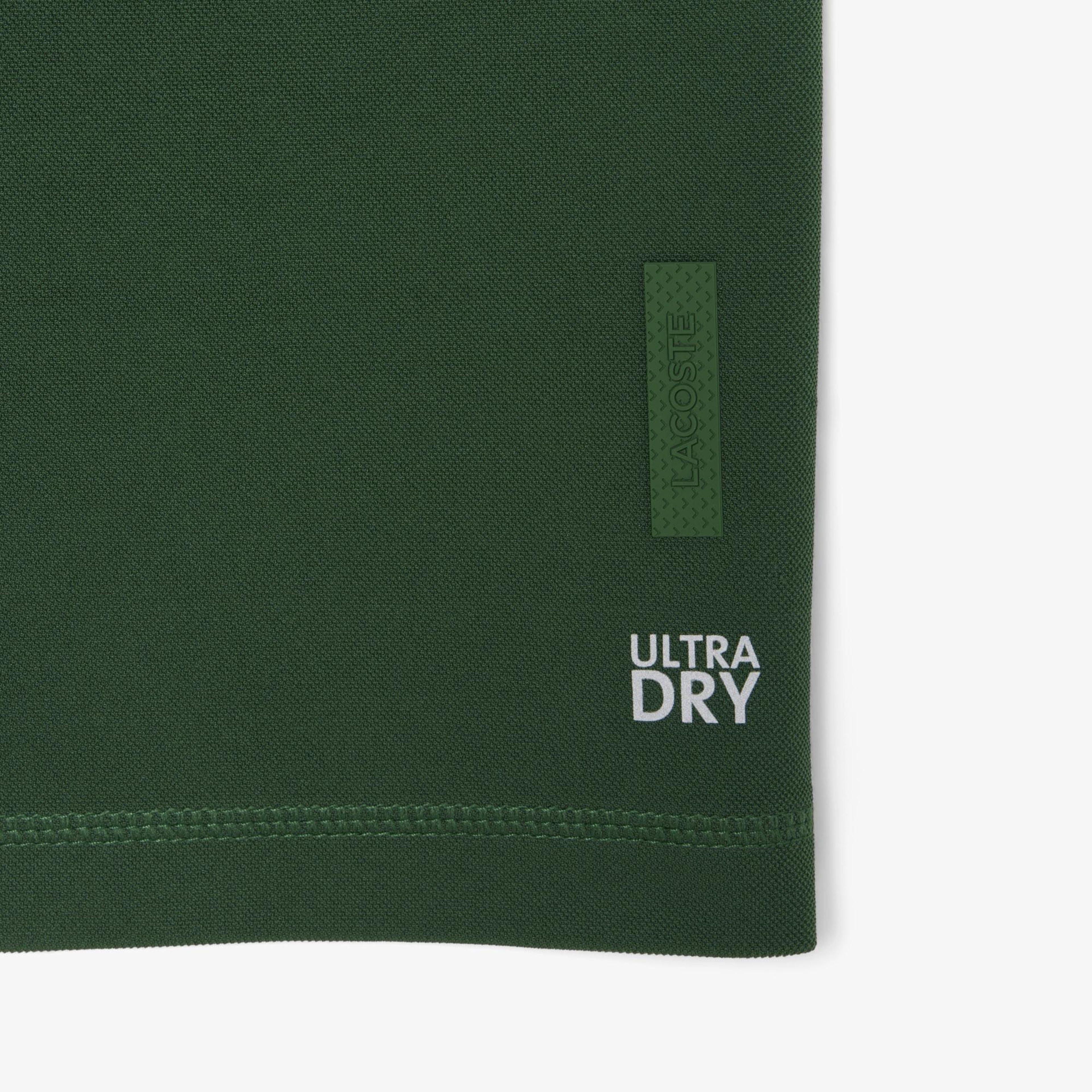 Erkek Regular Fit Ultra Dry Yeşil Polo