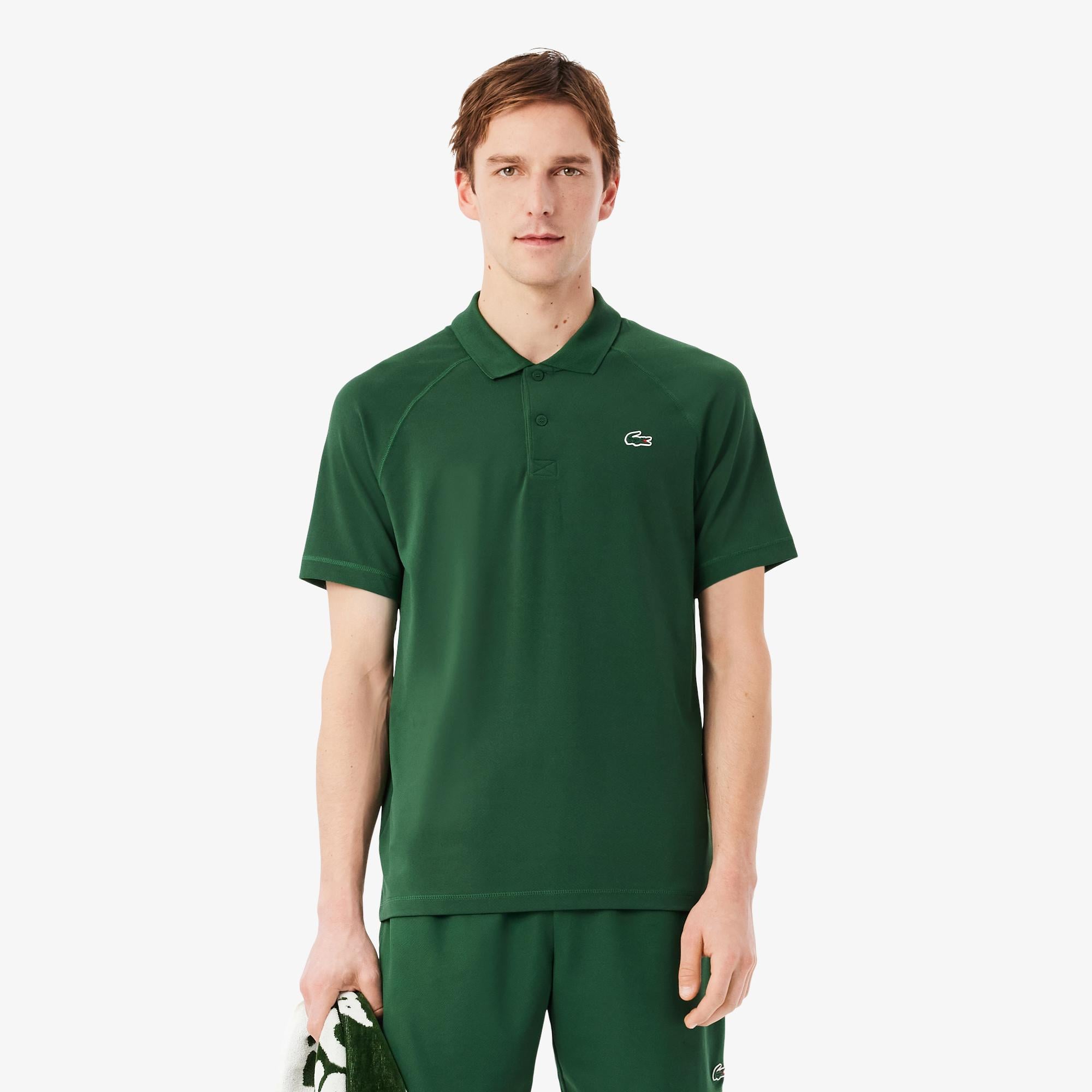 Erkek Regular Fit Ultra Dry Yeşil Polo