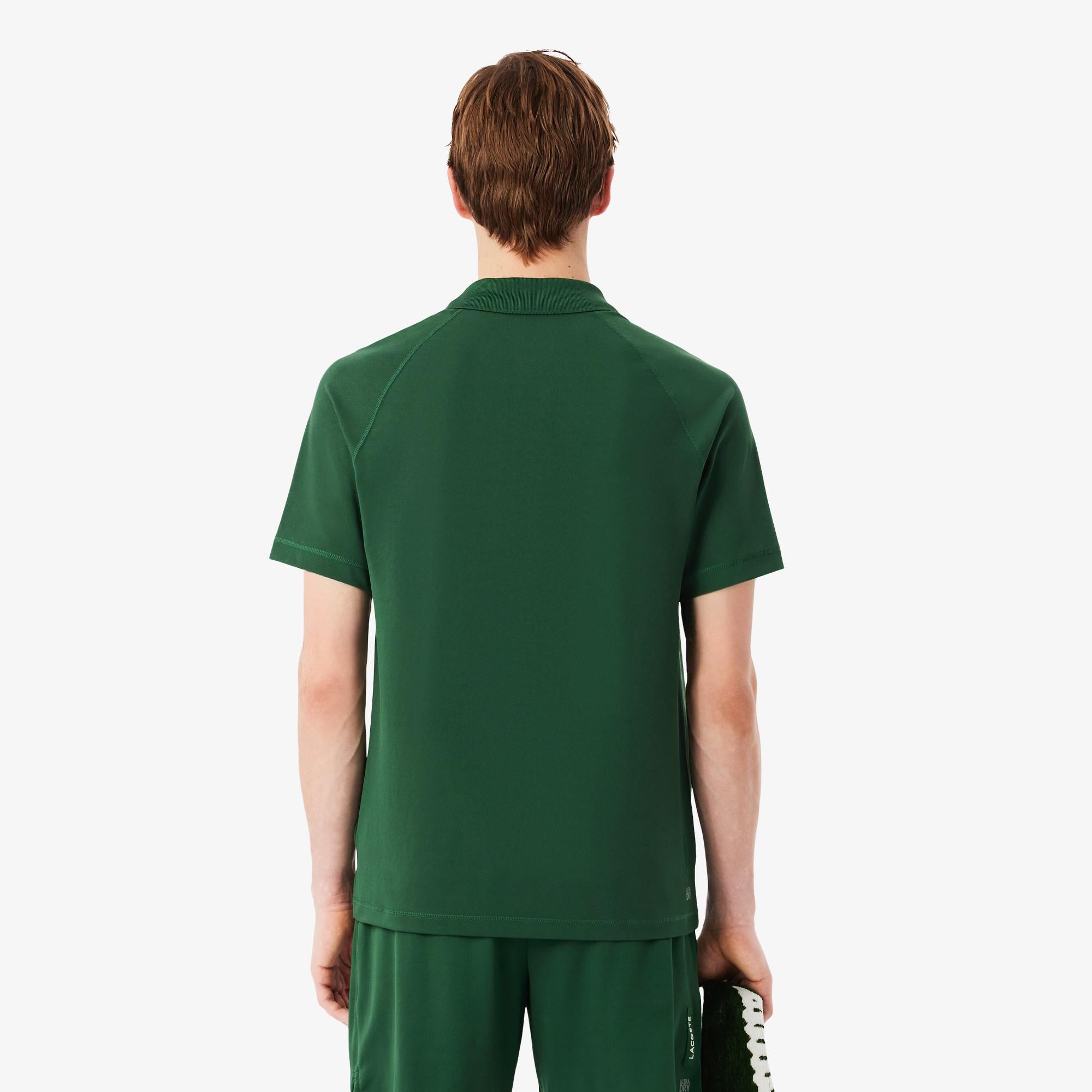 Erkek Regular Fit Ultra Dry Yeşil Polo