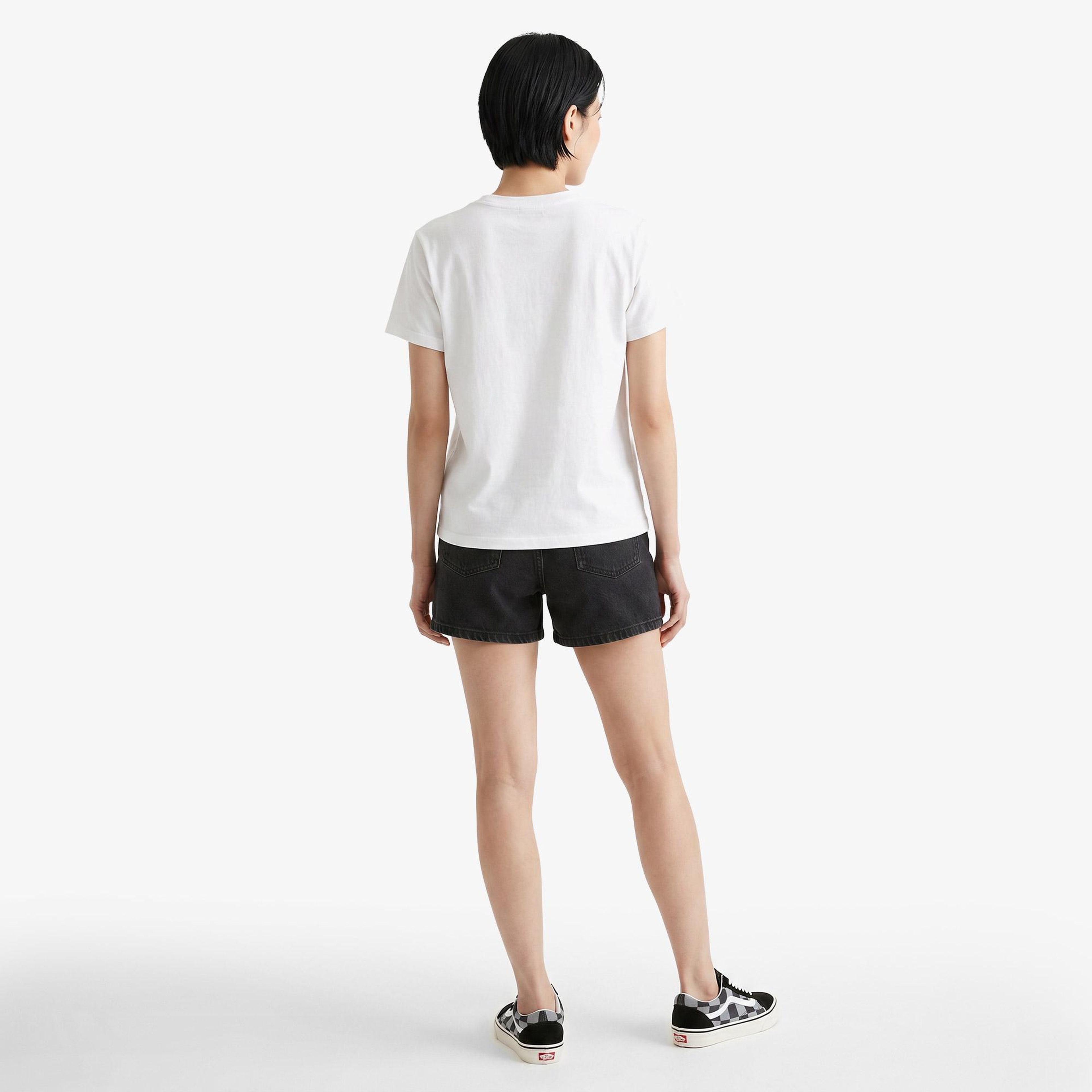 Vans Starmarked Kadın Beyaz T-Shirt